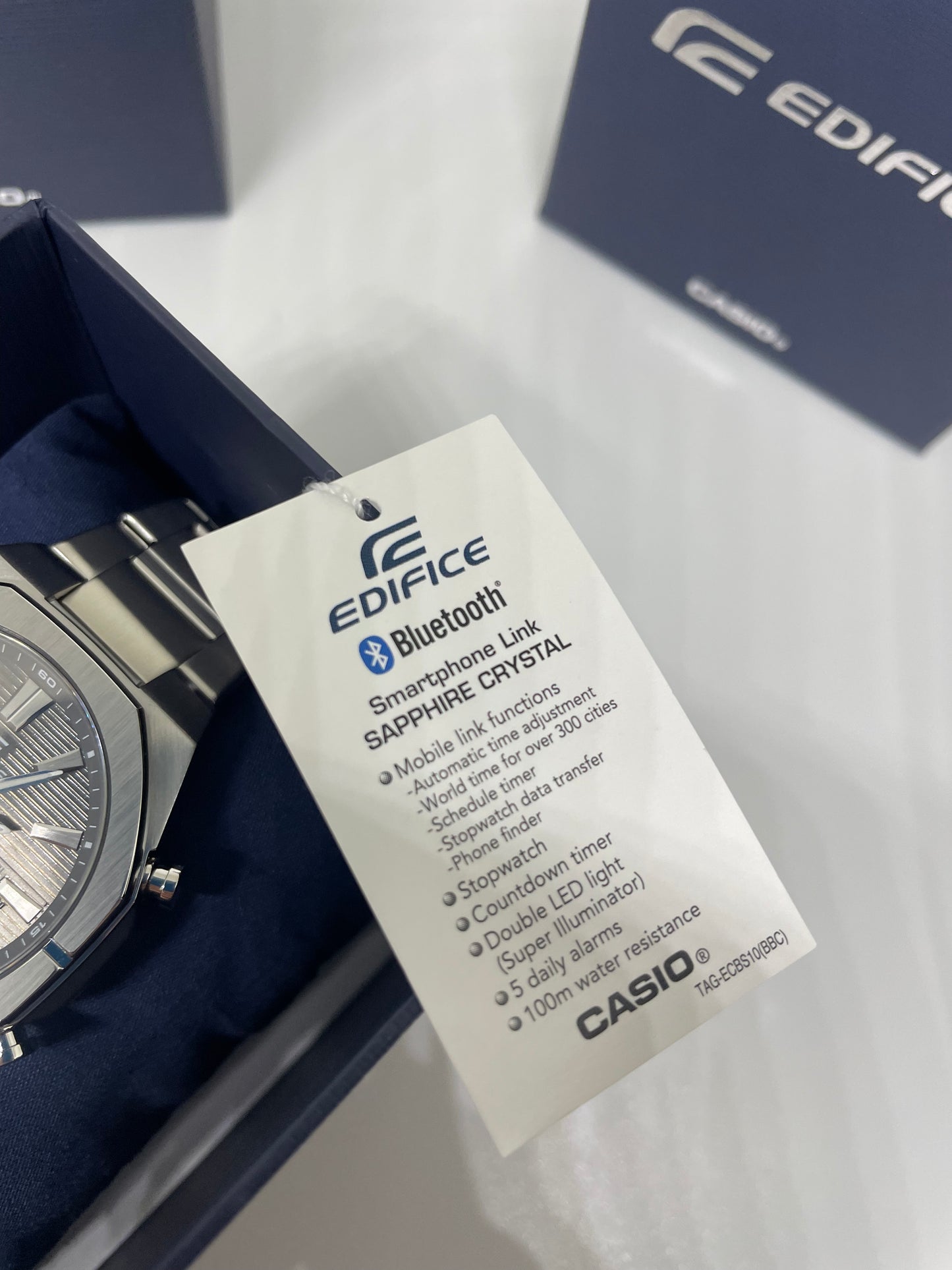 RELOJ EDIFICE ECB S10D