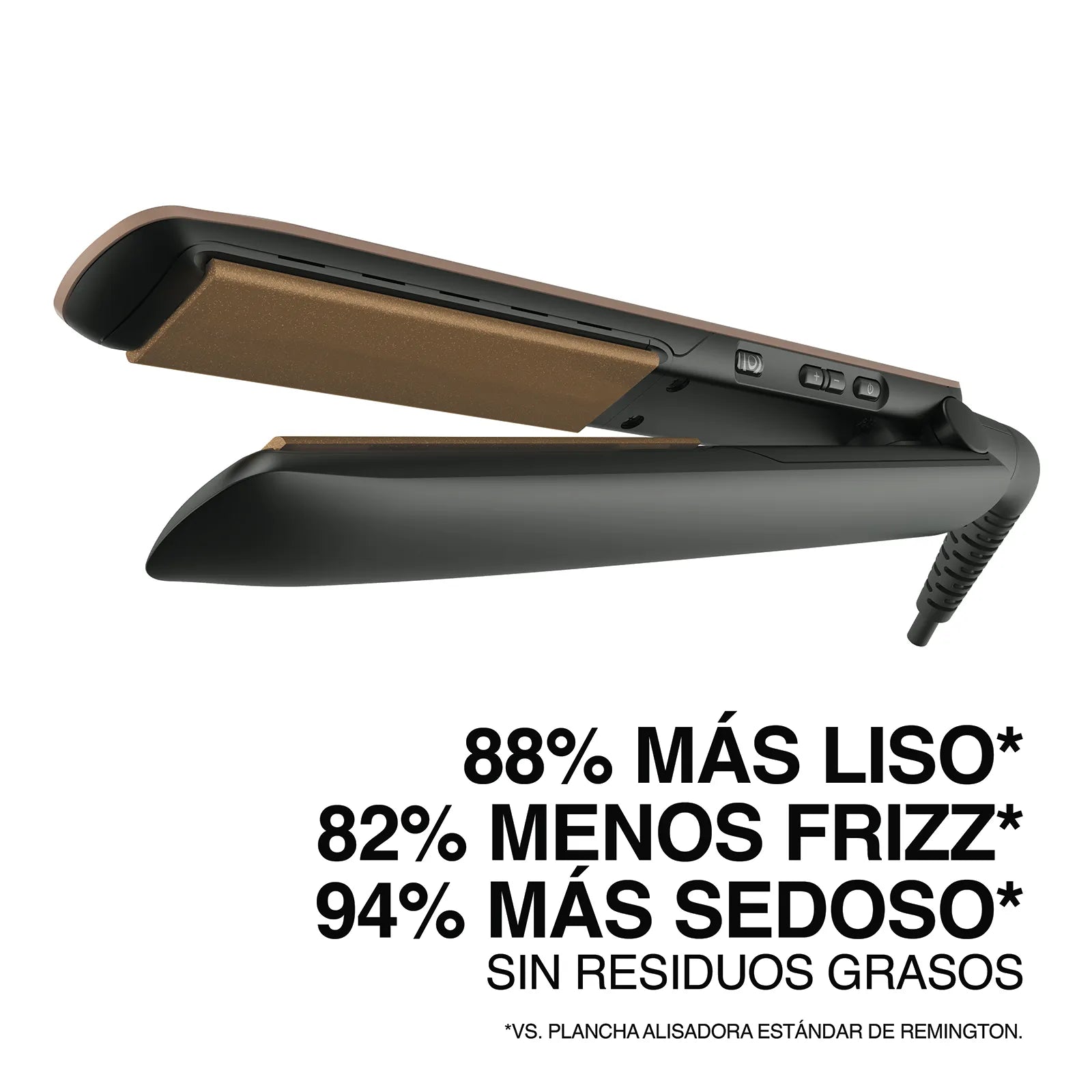Plancha Alisadora Remington Keratina y Aceite de Argán S8599 - Casiolandia