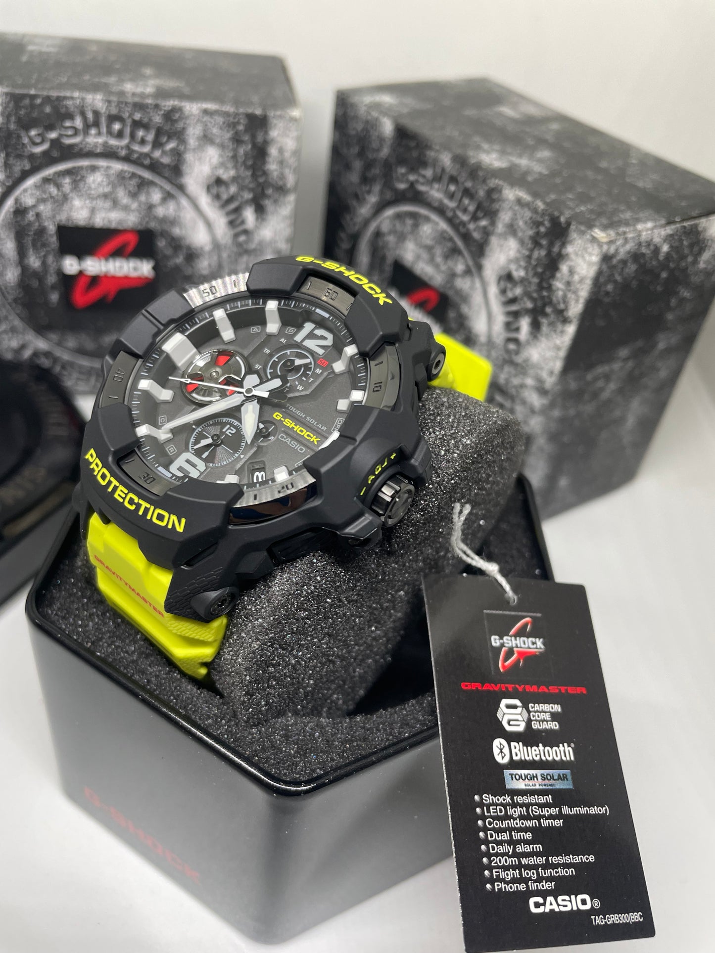 RELOJ CASIO G SHOCK MASTER OF G - AIRE
GRAVITYMASTER
GR-B300RY-1A9