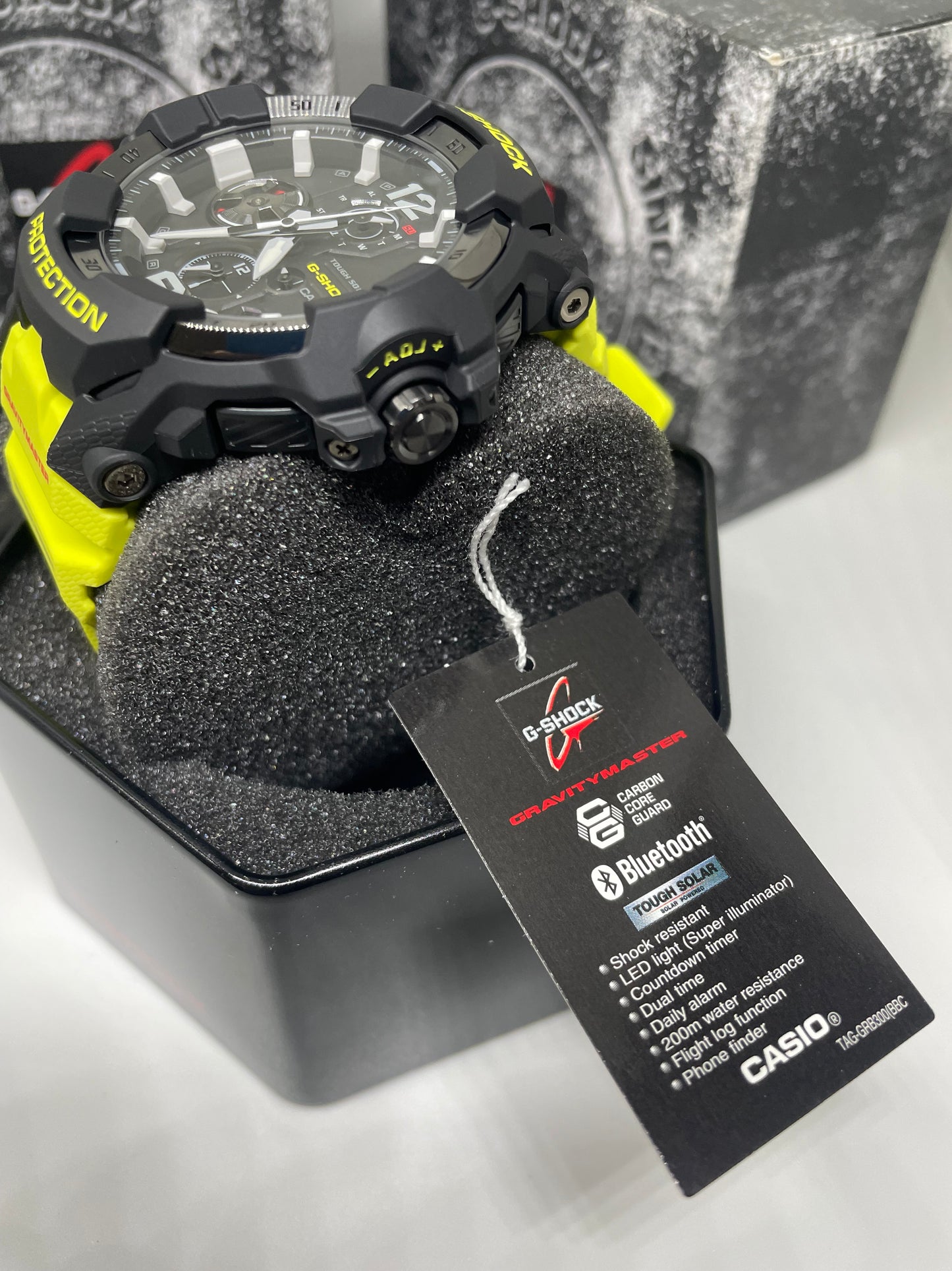 RELOJ CASIO G SHOCK MASTER OF G - AIRE
GRAVITYMASTER
GR-B300RY-1A9