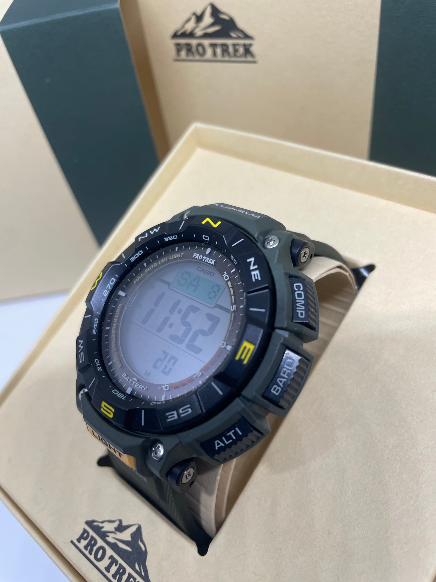 RELOJ CASIO PRO TREK PRG-340