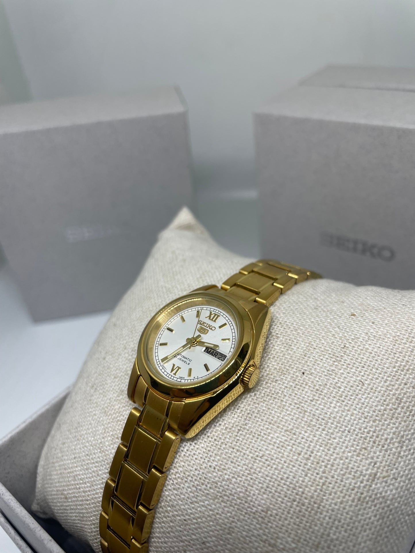 RELOJ AUTOMÁTICO PARA MUJER SEIKO 5 SYMK30K1