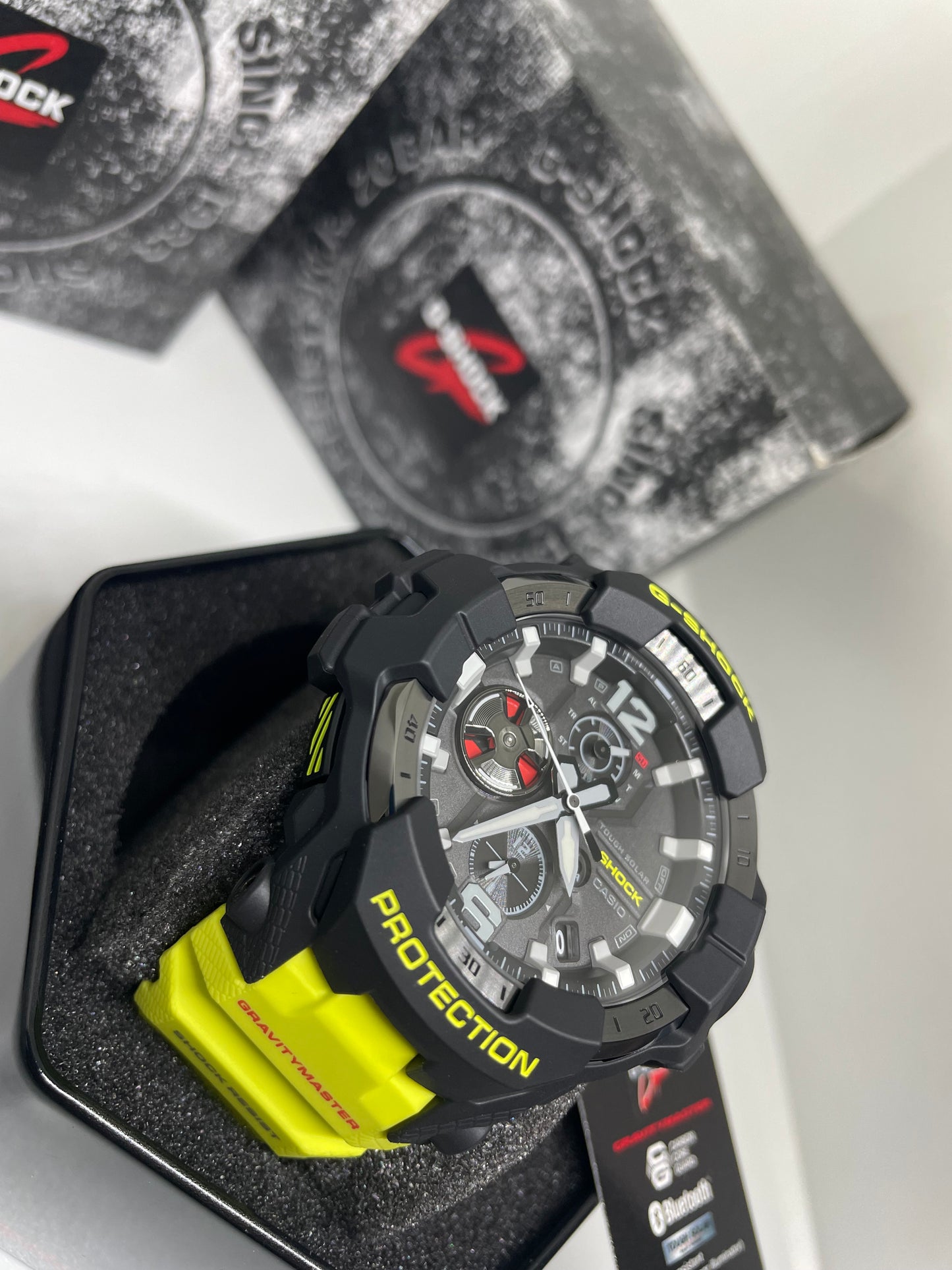 RELOJ CASIO G SHOCK MASTER OF G - AIRE
GRAVITYMASTER
GR-B300RY-1A9
