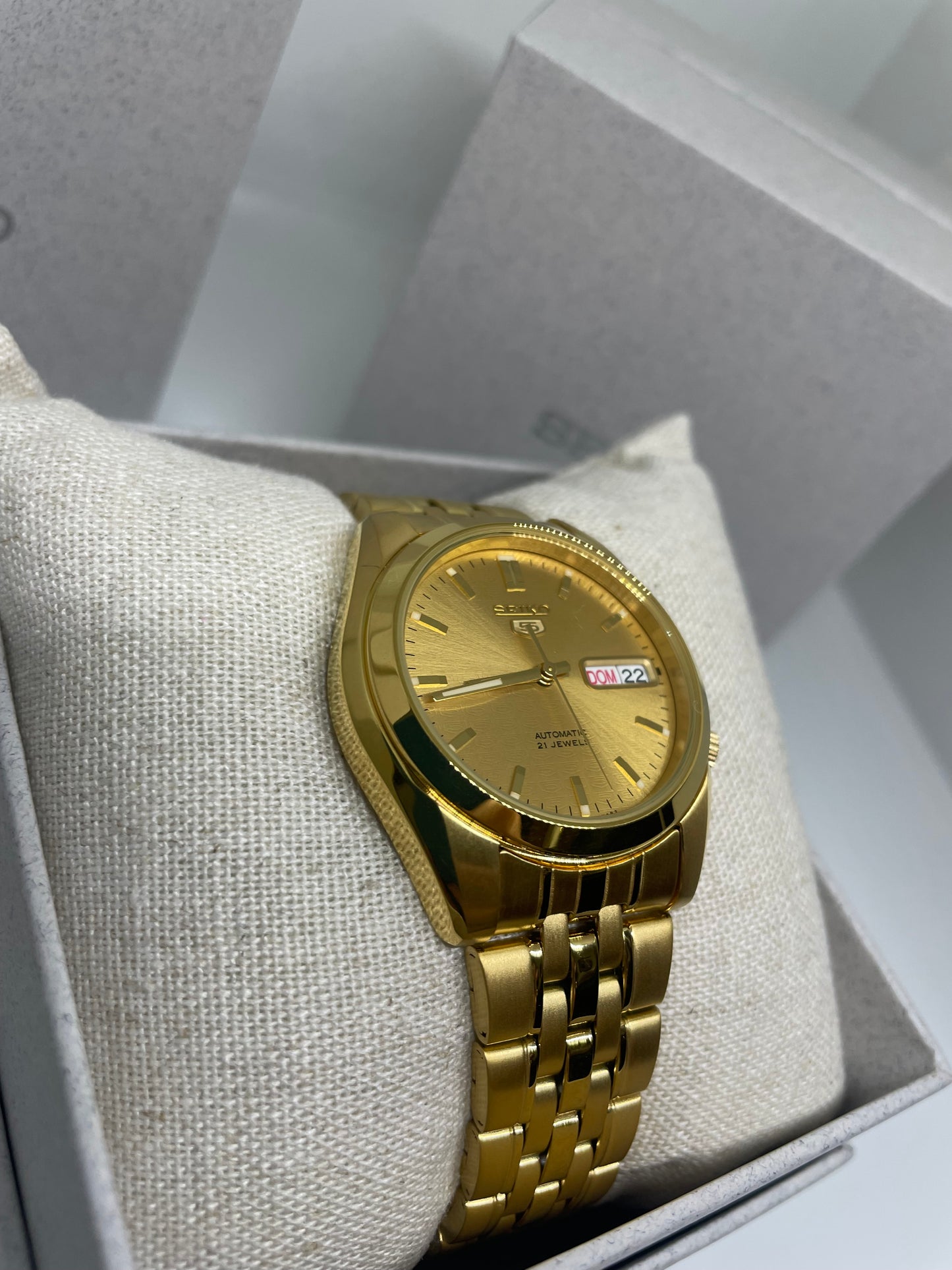 RELOJ SEIKO 5 CLASICO AUTOMATICO SNK366K1