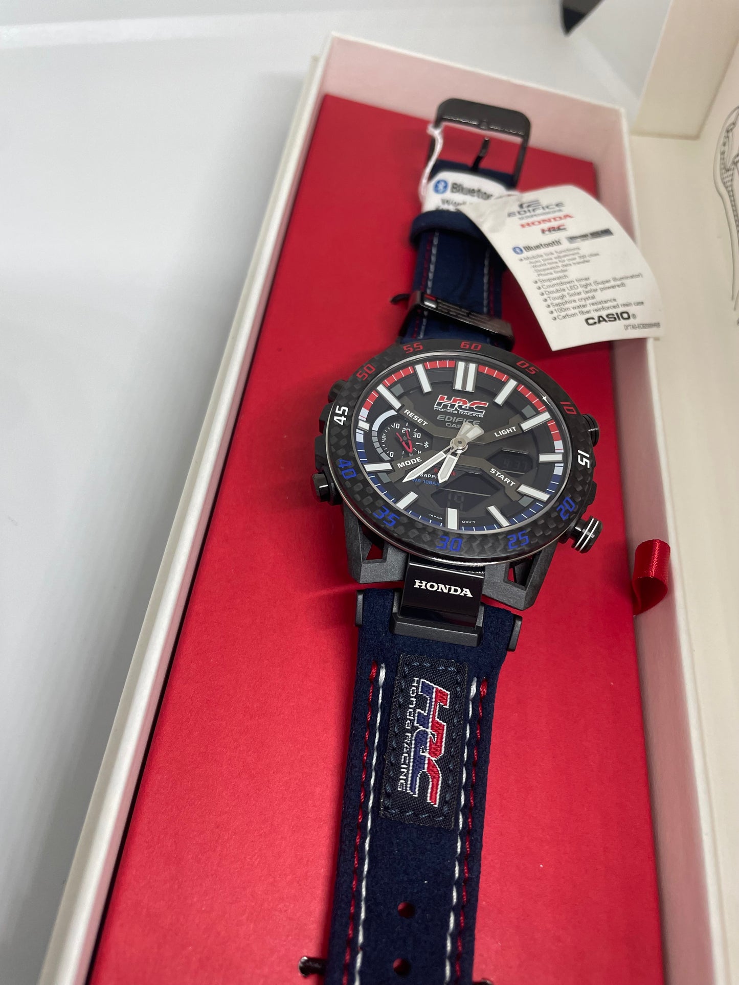 Modelo de colaboración de Honda Racing
EDIFICE SOSPENSIONE
ECB-2000HR-1A