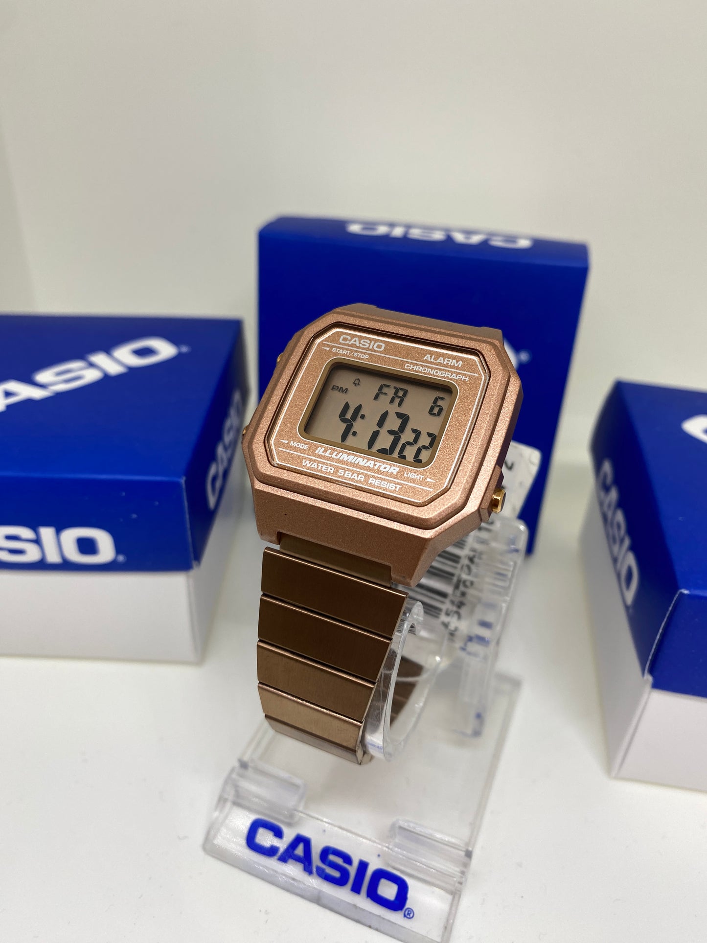 RELOJ CASIO B650 oro rosa - Casiolandia