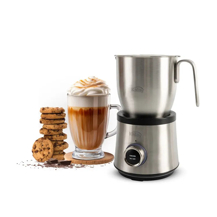 Chocolatera KALLEY Multifuncional 7 tazas Plateado