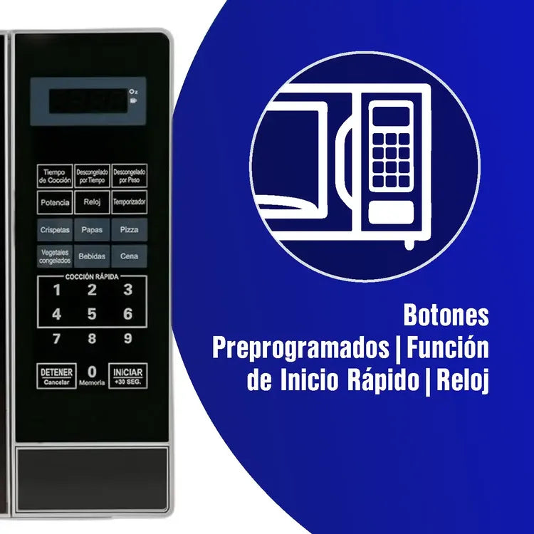 Horno Microondas KALLEY 0.7 K-MW07N - Casiolandia