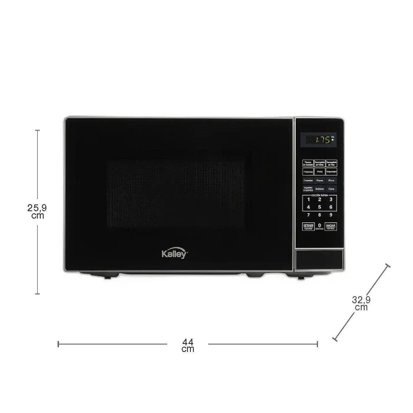 Horno Microondas KALLEY 0.7 K-MW07N - Casiolandia