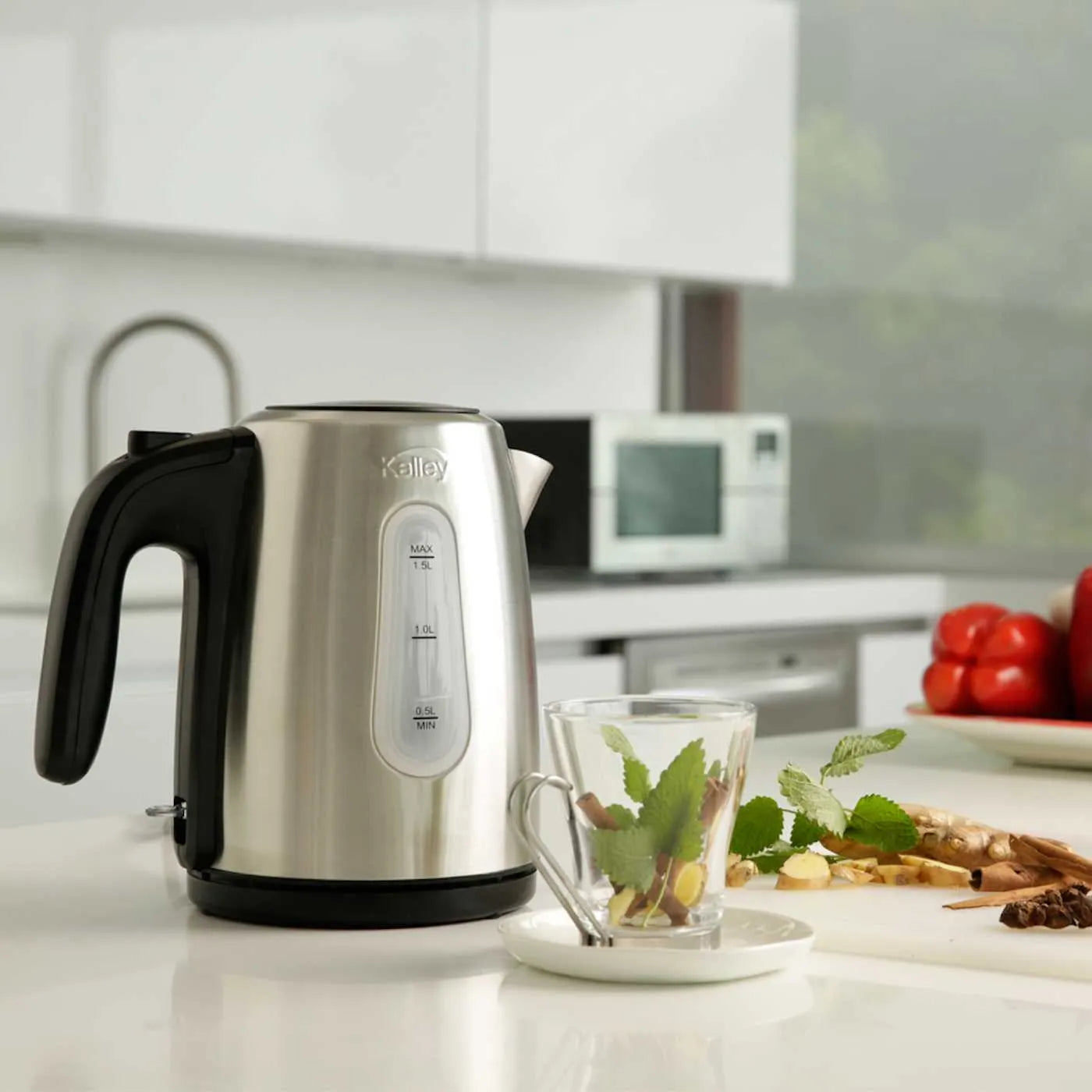 Hervidor KALLEY K-HA1502 Plateado - Casiolandia