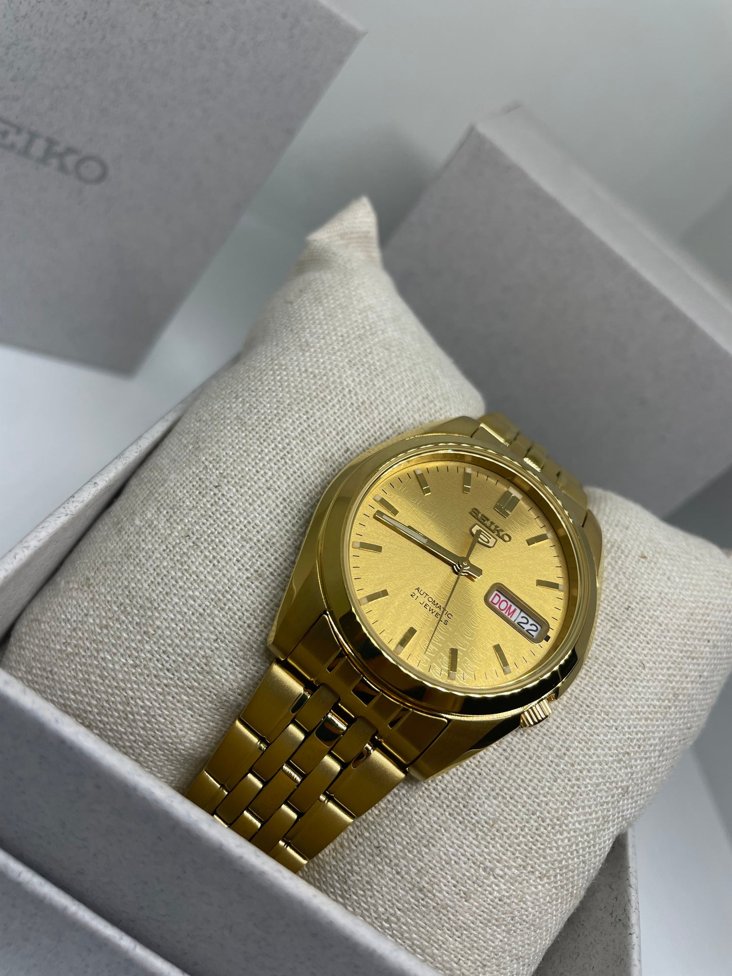 RELOJ SEIKO 5 CLASICO AUTOMATICO SNK366K1