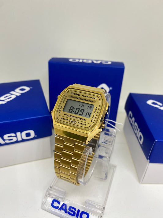 RELOJ CASIO Vintage A168 dorado - Casiolandia