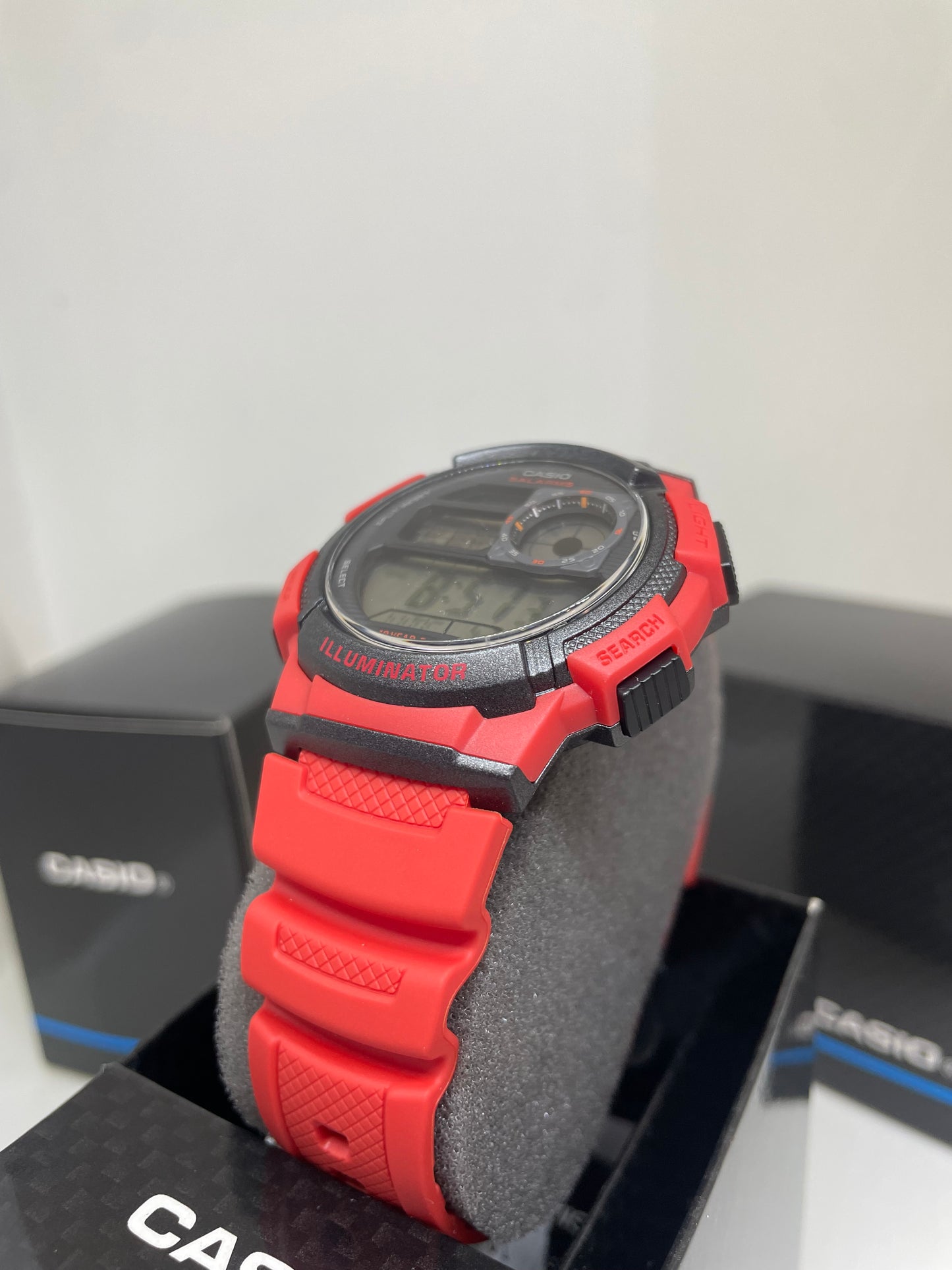 RELOJ CASIO AE-1000W ROJO