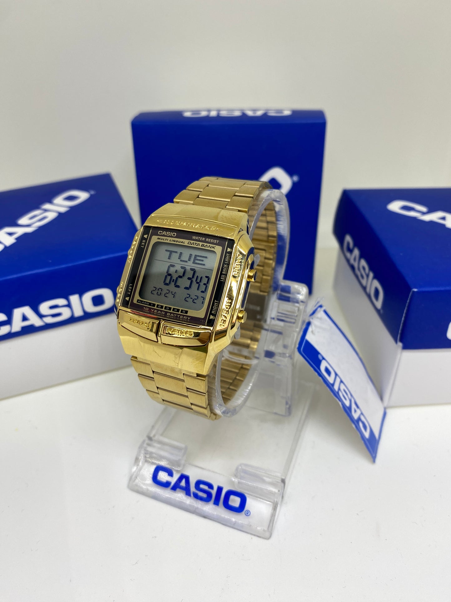 RELOJ CASIO Vintage DB 360 dorado - Casiolandia