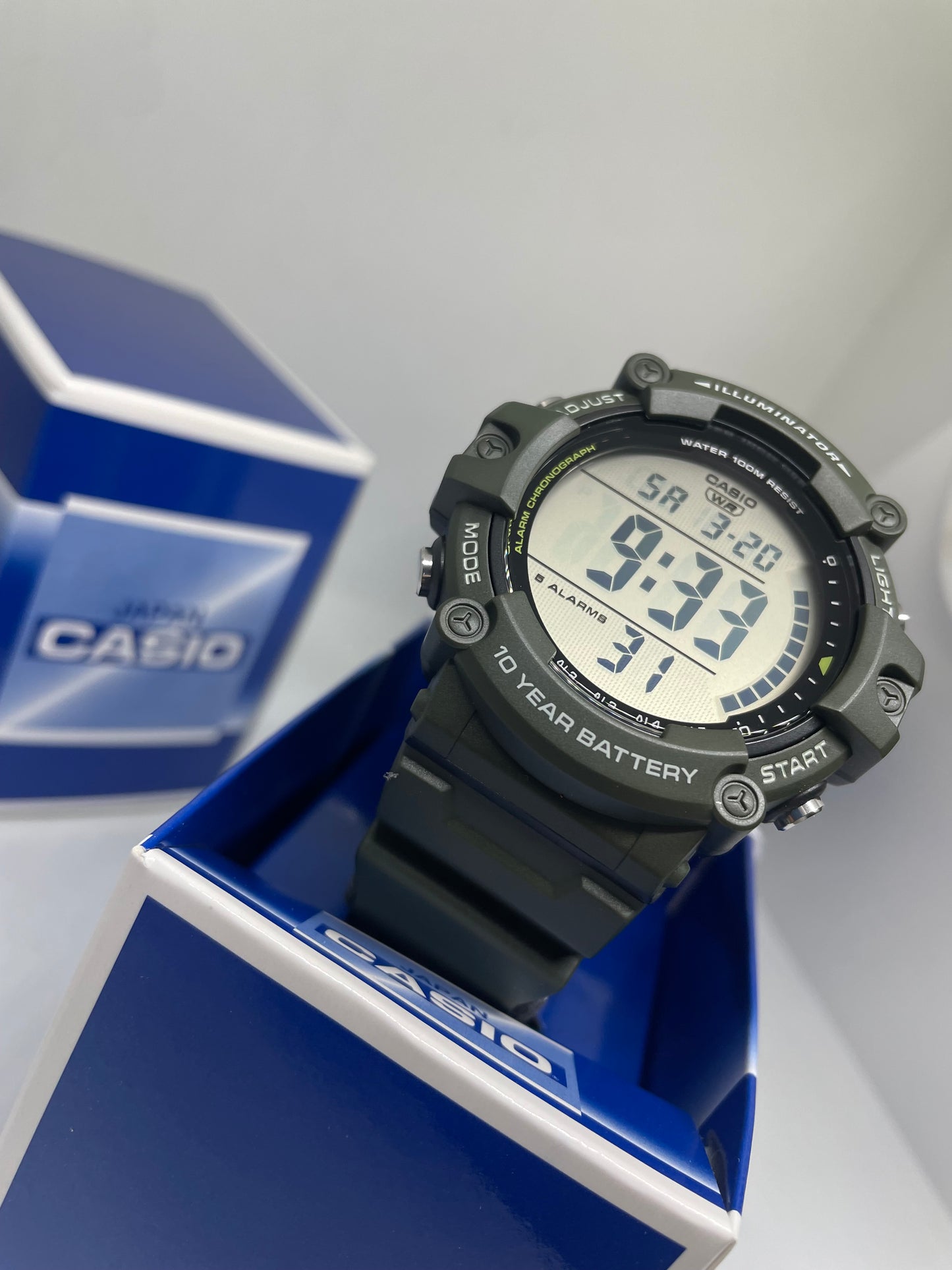 RELOJ CASIO AE1500 VERDE