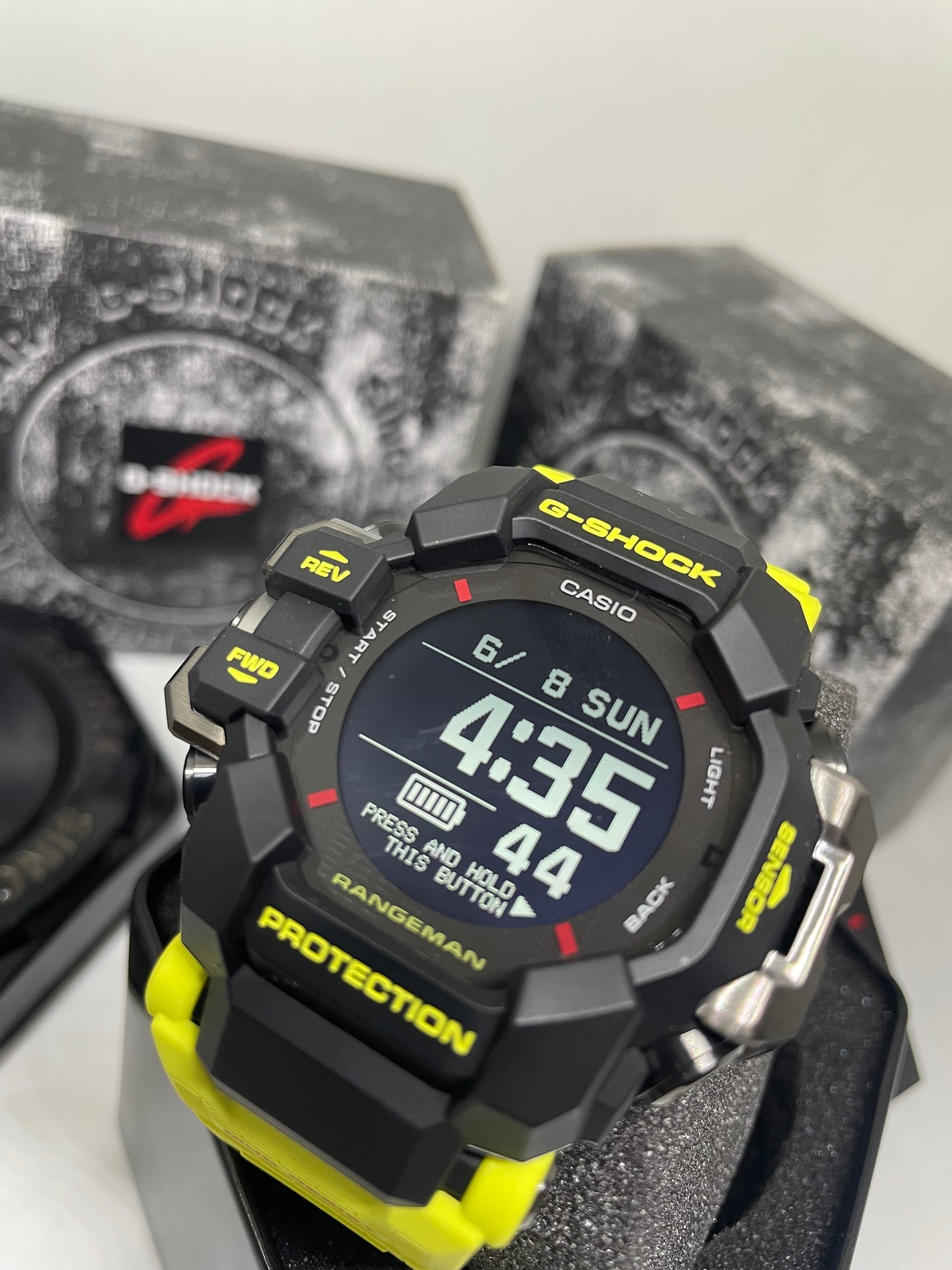 RELOJ G SHOCK MASTER OF G
RANGEMAN
GPR-H1000RY-1A9