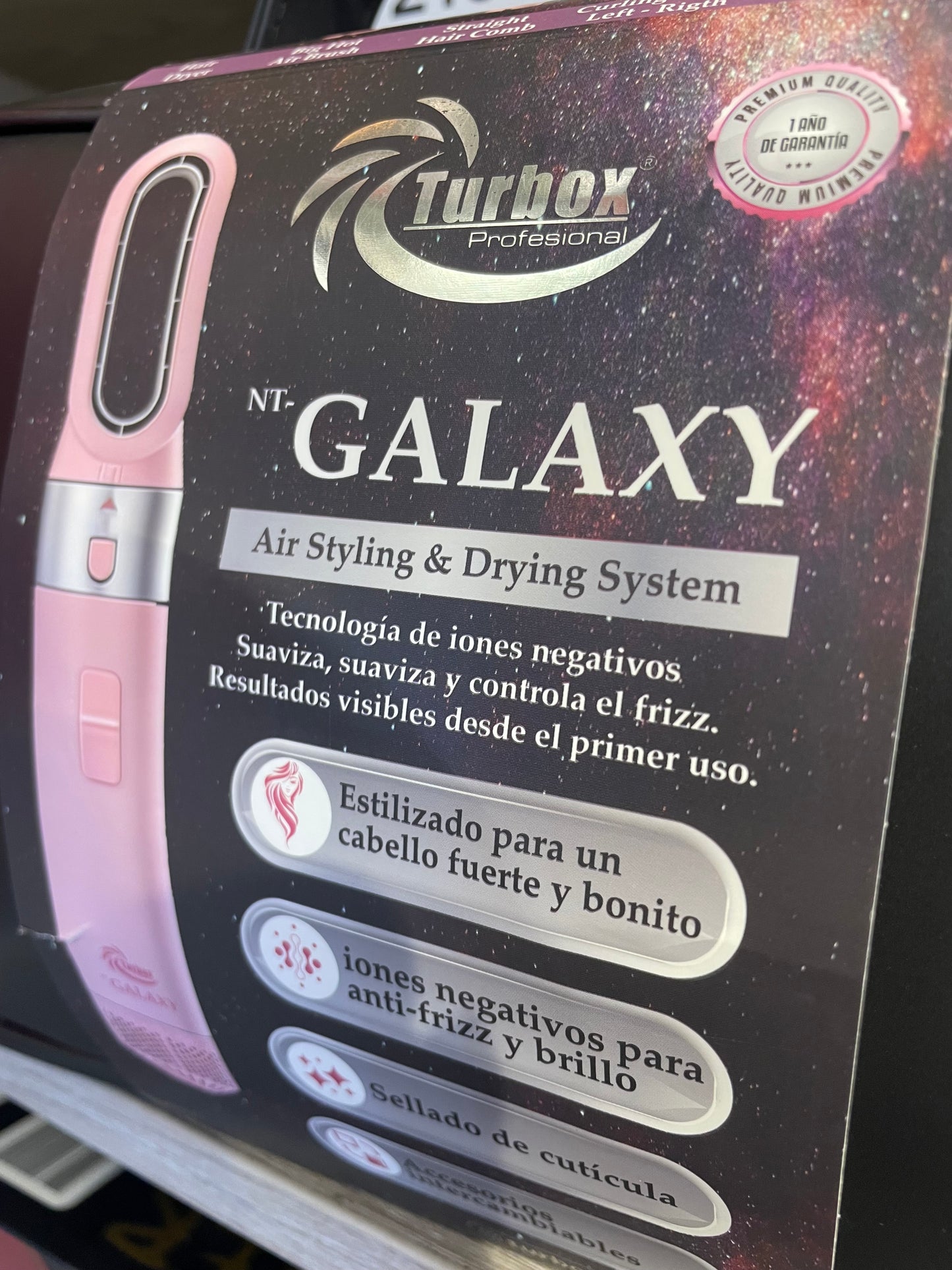 CEPILLO SECADOR 5 EN 1 NEW TURBOX GALAXY
