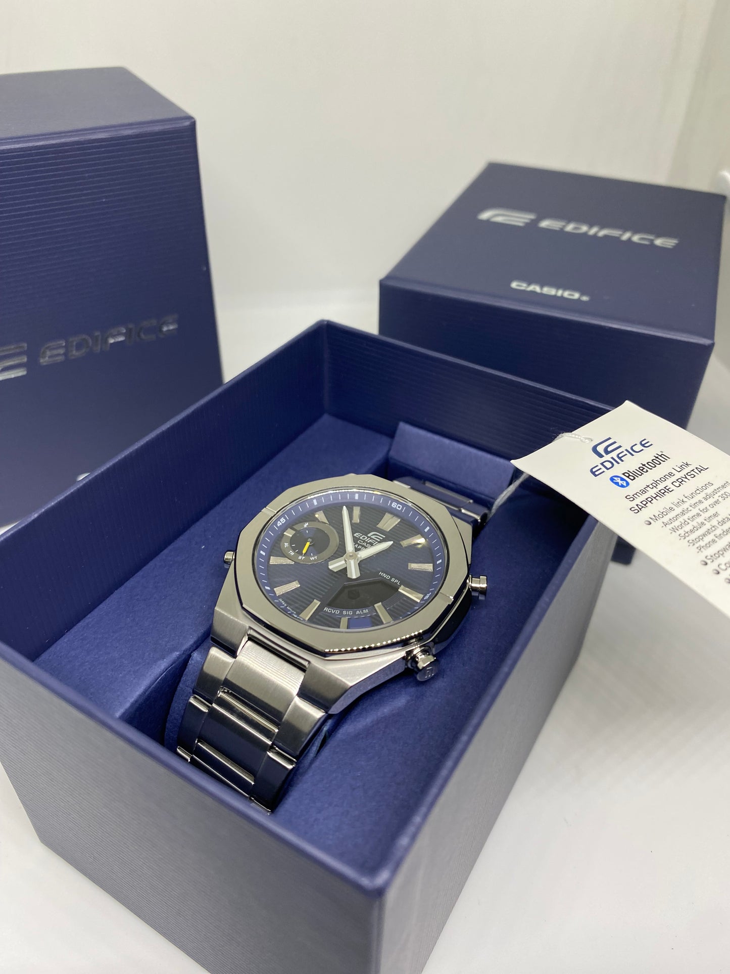 RELOJ CASIO EDIFICE ECB-S10D - Casiolandia