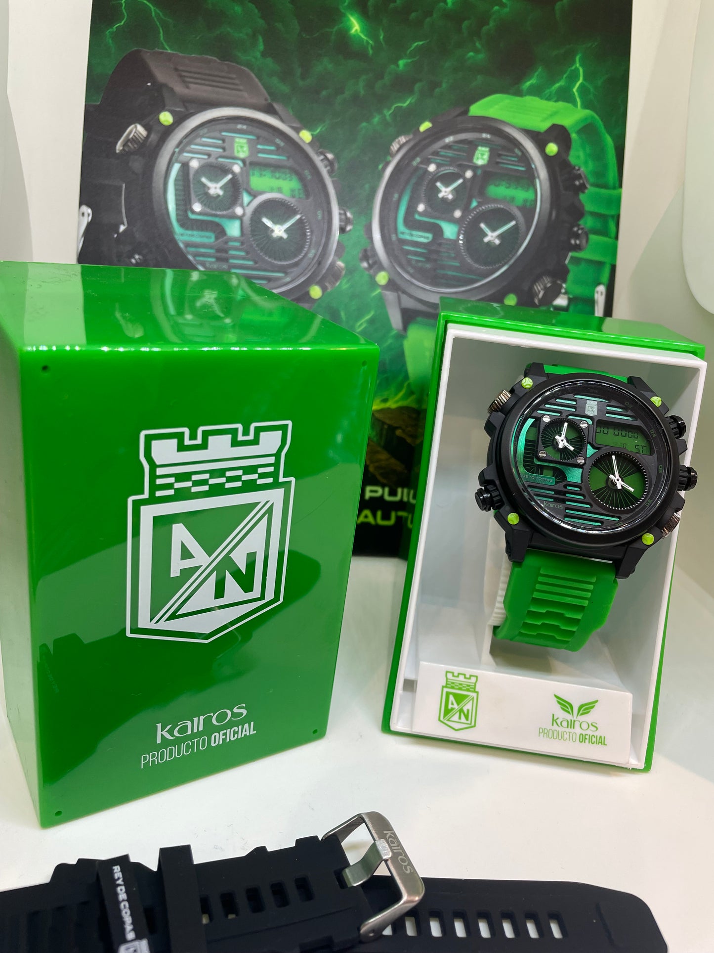 RELOJ KAIROS X ATLÉTICO NACIONAL - Casiolandia