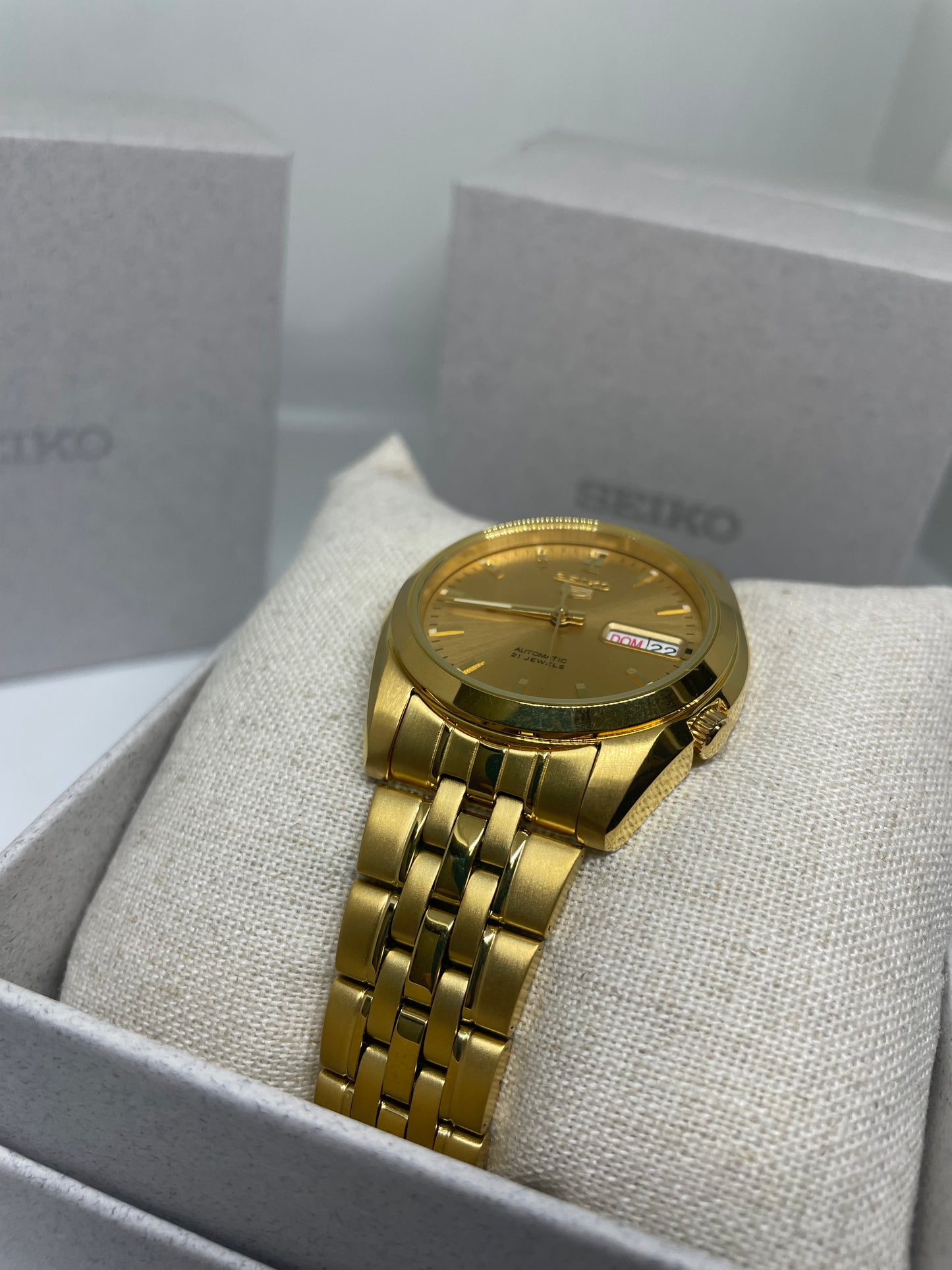 RELOJ SEIKO 5 CLASICO AUTOMATICO SNK366K1