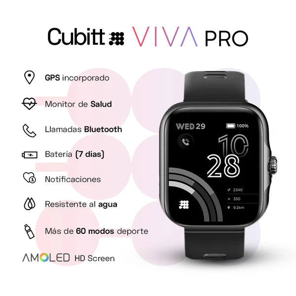 SMARTWATCH CUBITT VIVA PRO
