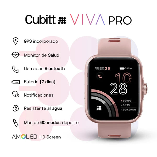 SMARTWATCH CUBITT VIVA PRO
