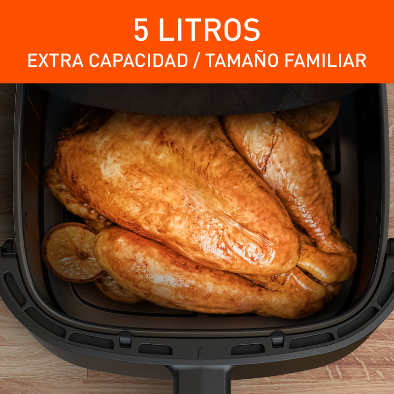Freidora de aire IMUSA Max 5L mecánica inox