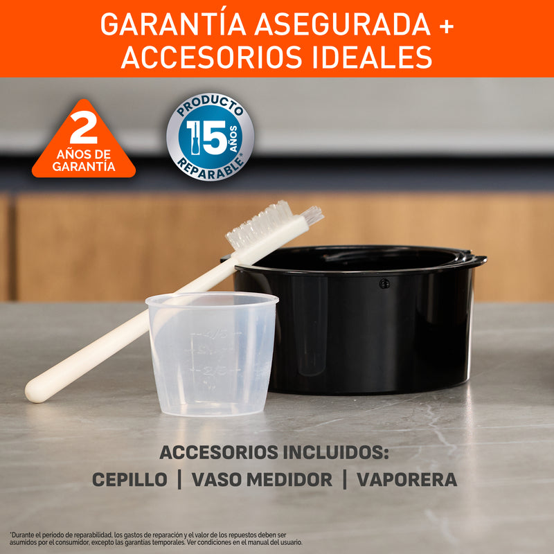 Licuadora IMUSA Ultraforce Cook, 10 programas automáticos y 1400 Watts de potencia