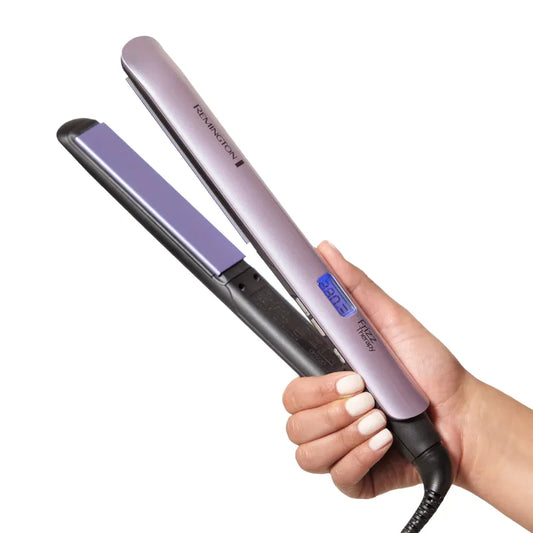 Plancha Alisadora Remington Frizz Cabello en Ambientes Húmedos S8510