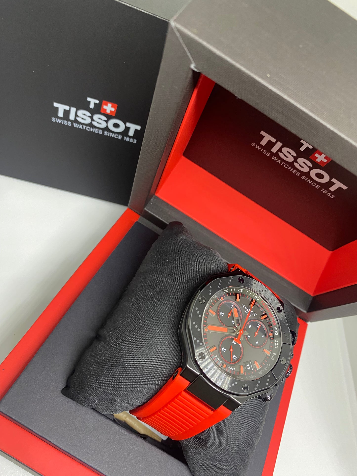RELOJ TISSOT T141.417.37.061.00 rojo - Casiolandia