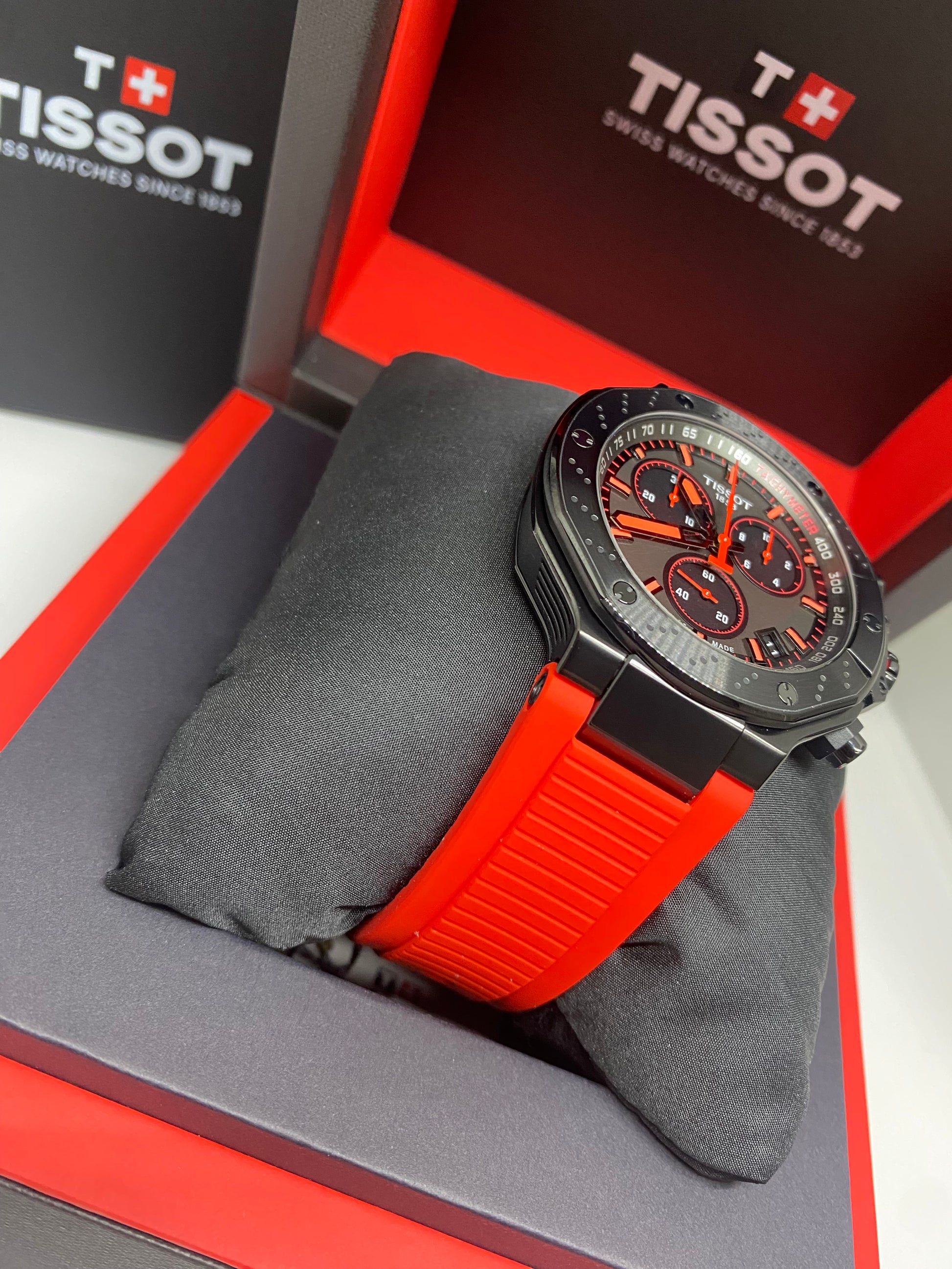 RELOJ TISSOT T141.417.37.061.00 rojo - Casiolandia