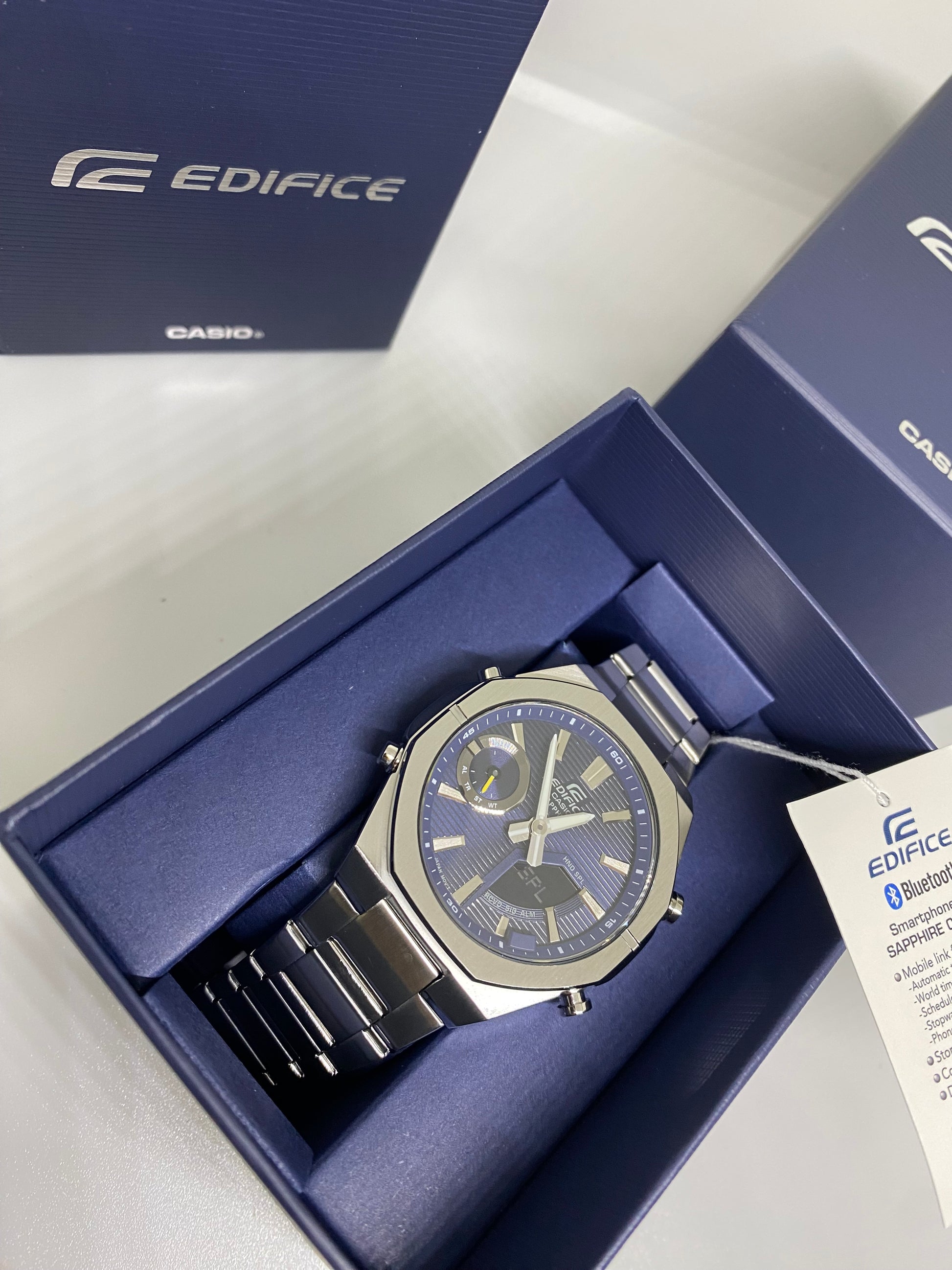RELOJ CASIO EDIFICE ECB-S10D - Casiolandia