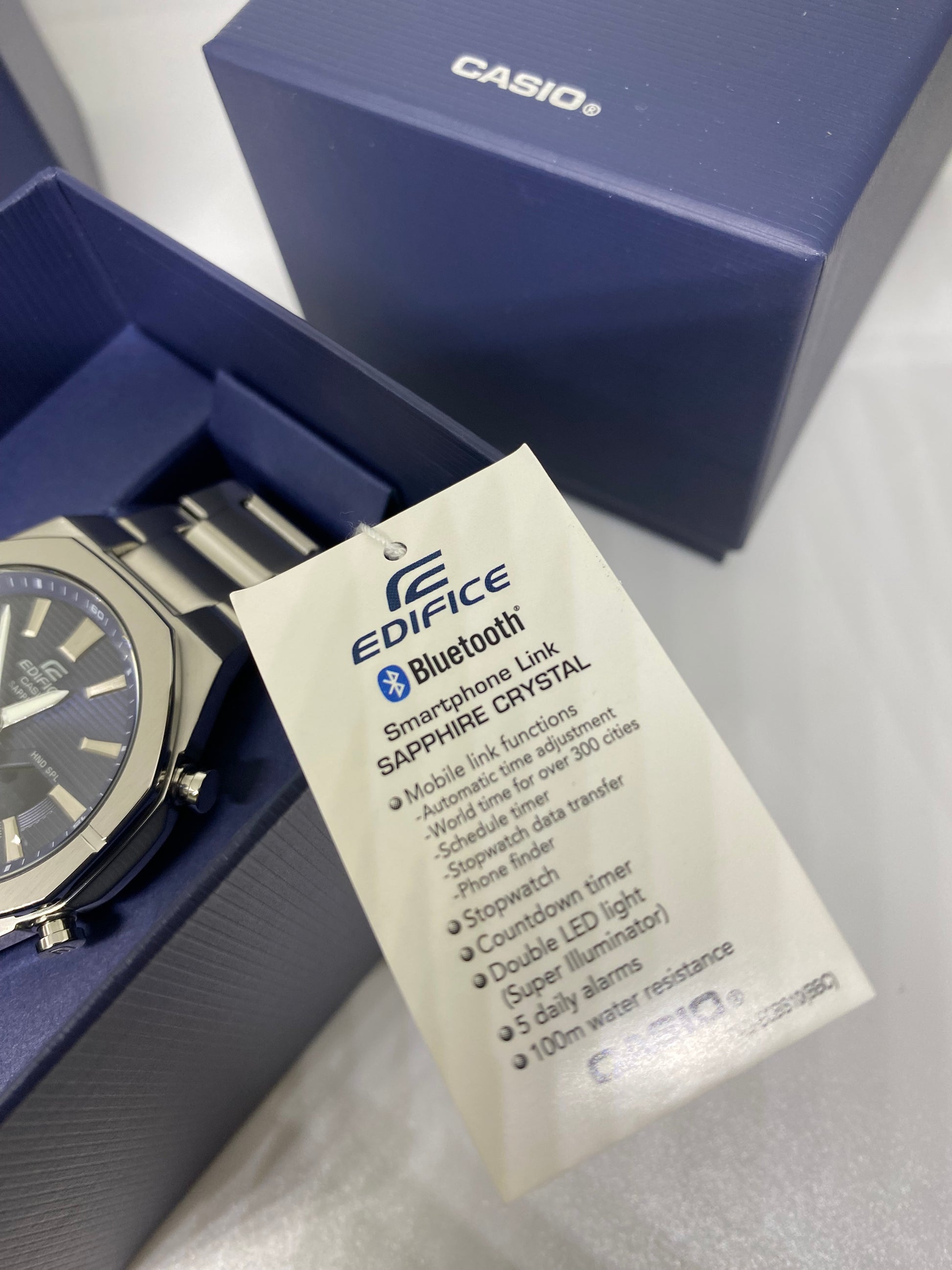 RELOJ CASIO EDIFICE ECB-S10D - Casiolandia