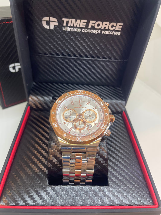 RELOJ TIME FORCE Status Chrono SKU: TF5025MAR-02M