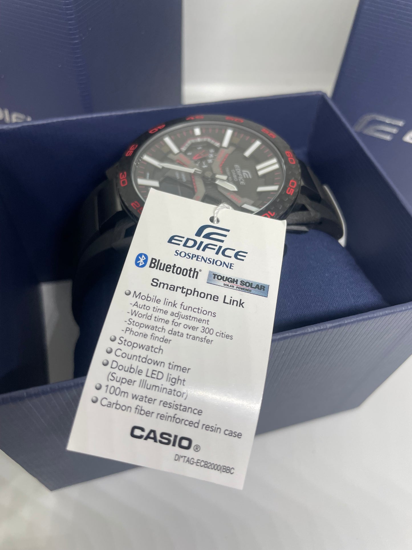 RELOJ CASIO EDIFICE ECB-2000PB