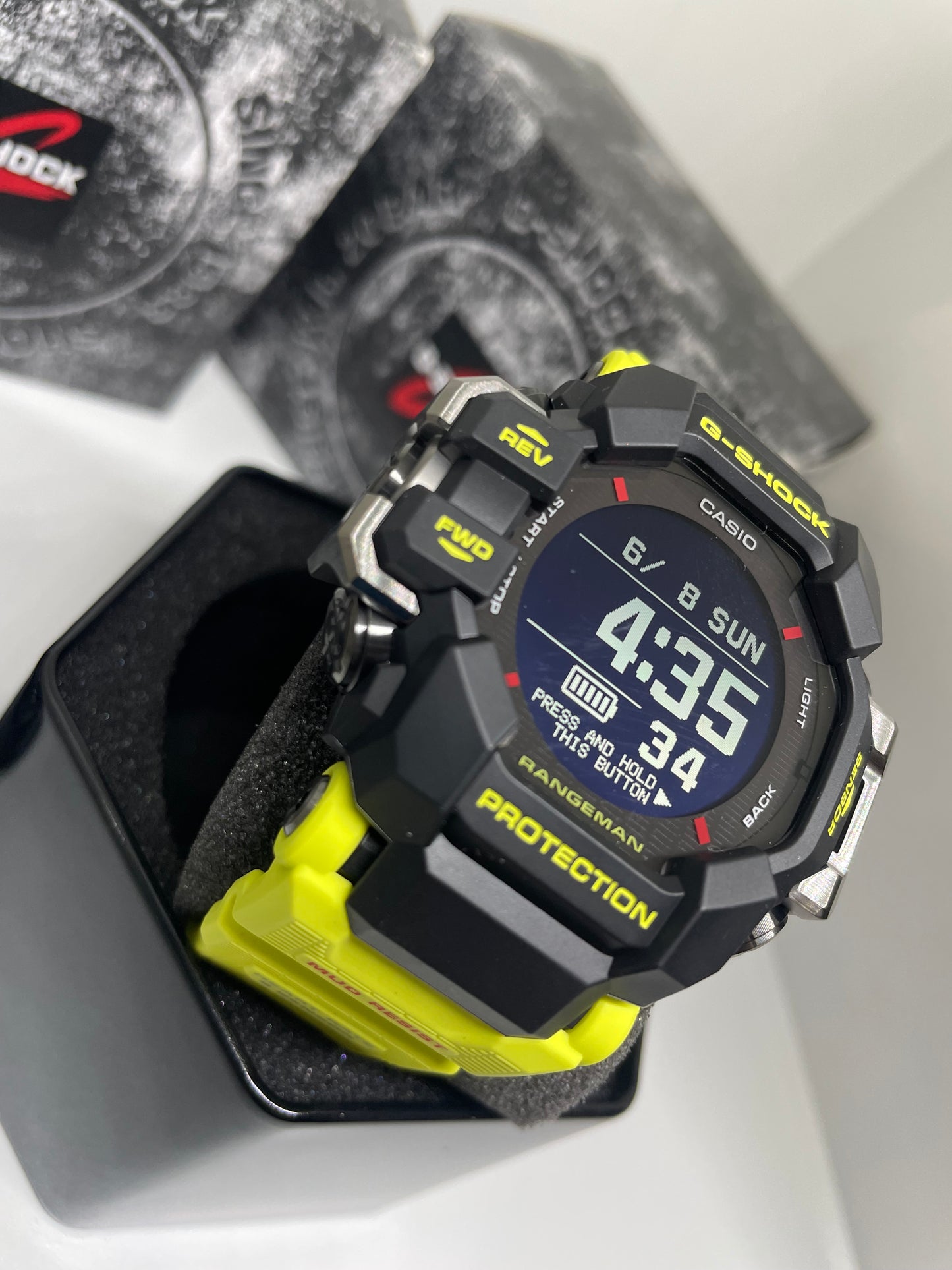 RELOJ G SHOCK MASTER OF G
RANGEMAN
GPR-H1000RY-1A9