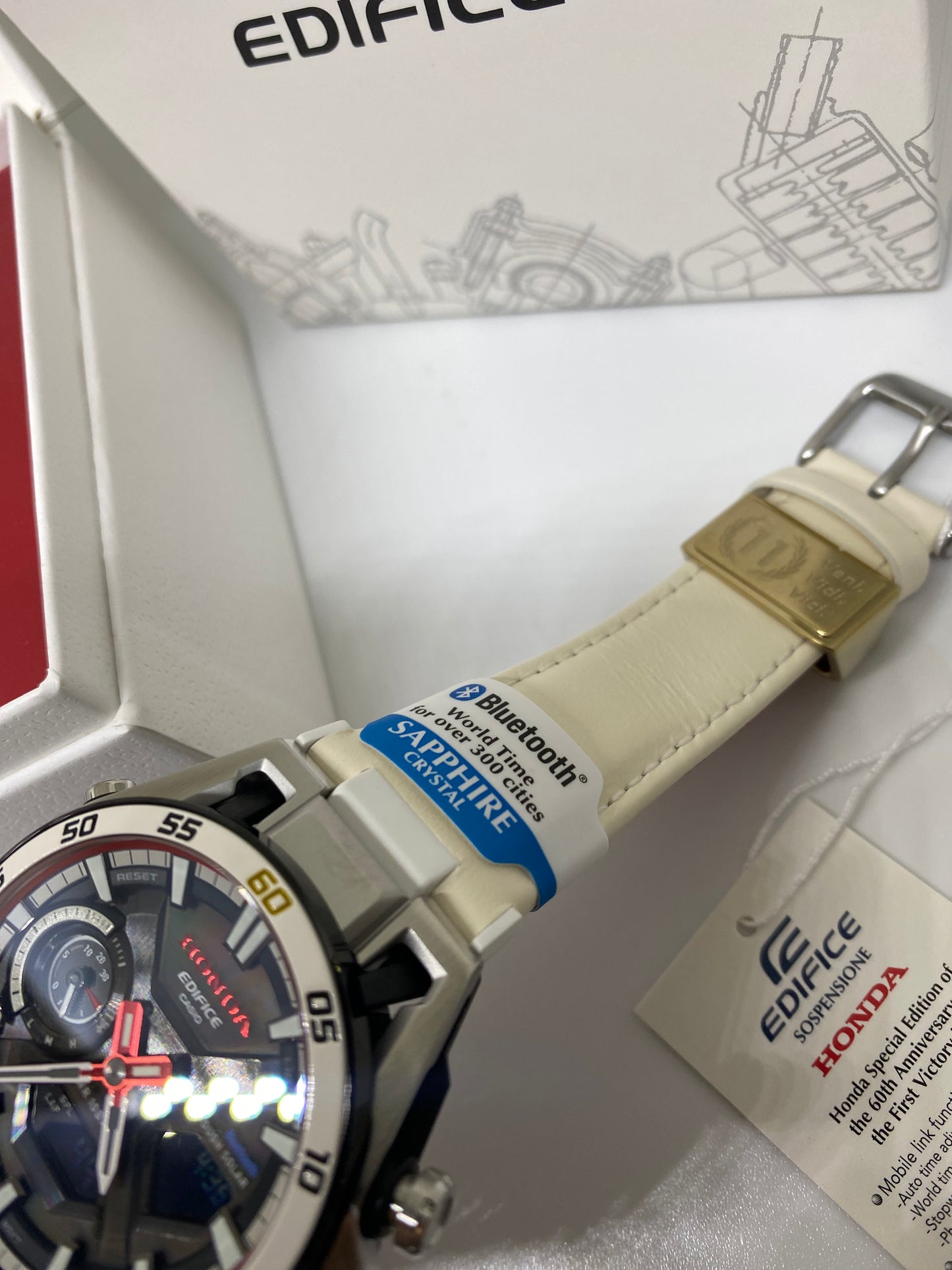 RELOJ CASIO EDIFICE SOSPENSIONE
ECB-2300HR-1A XHONDA - Casiolandia