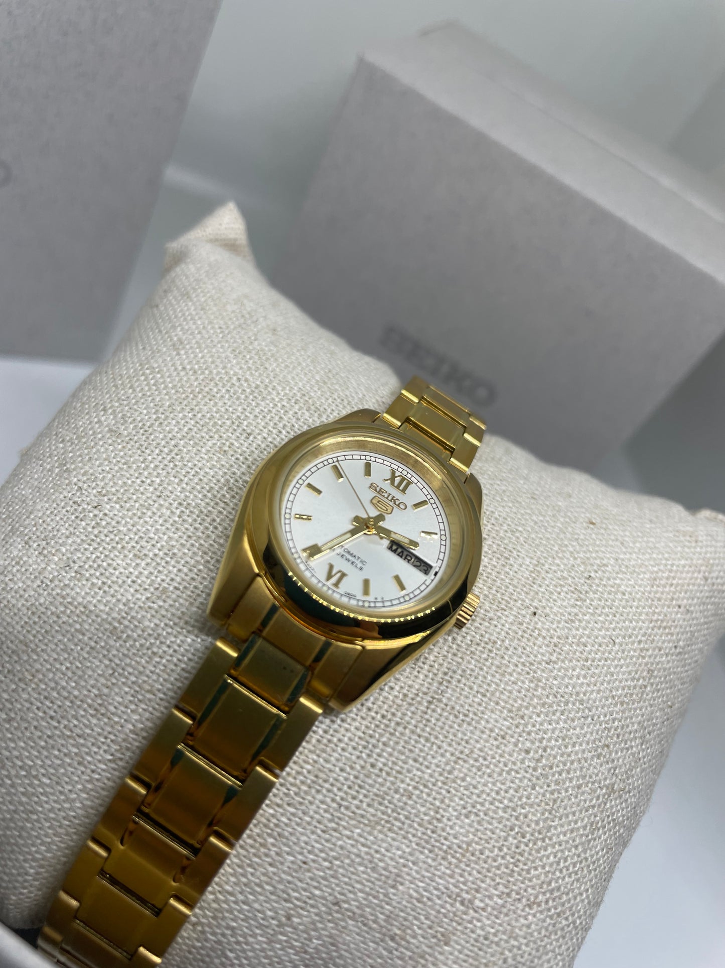 RELOJ AUTOMÁTICO PARA MUJER SEIKO 5 SYMK30K1