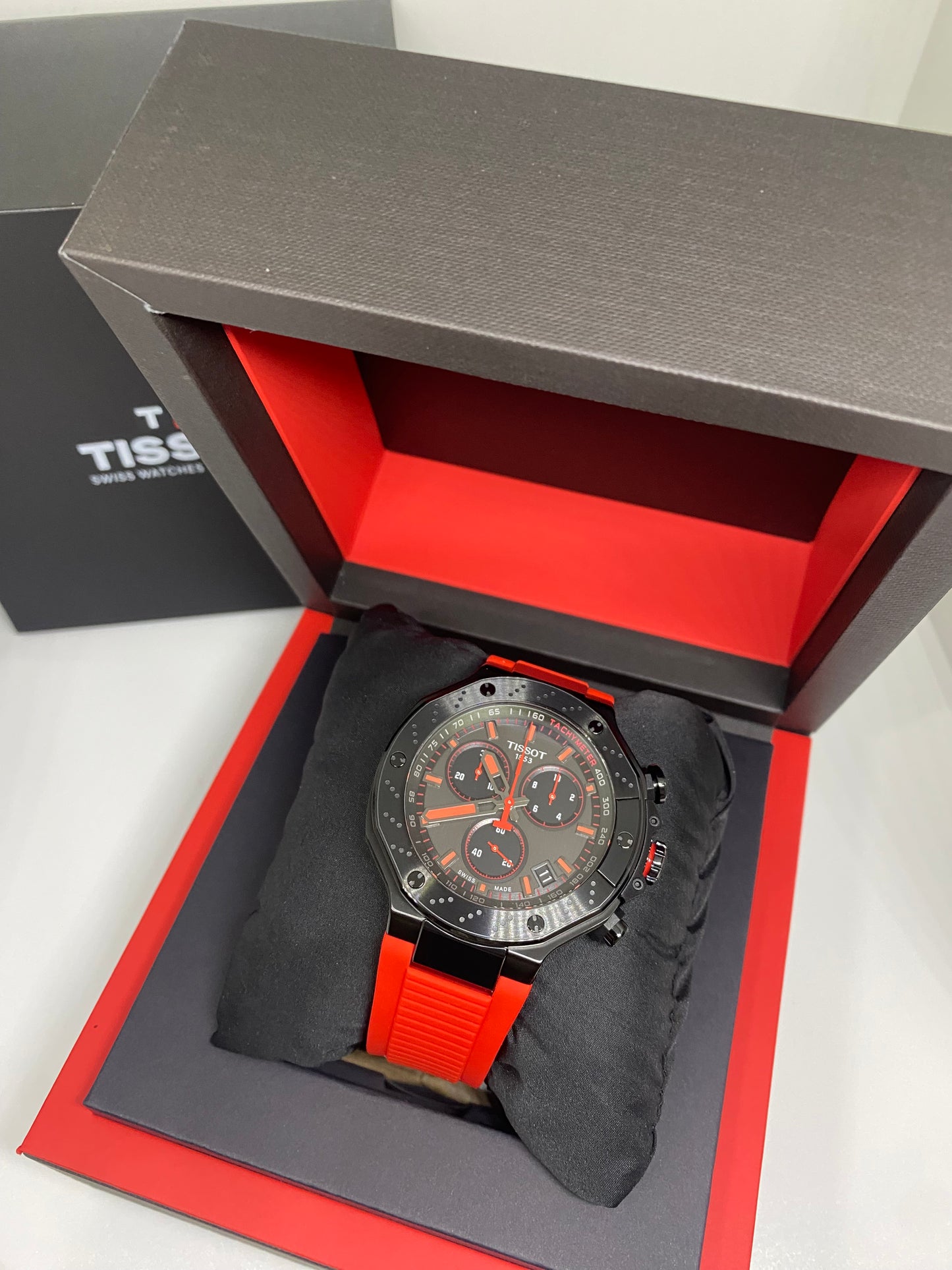 RELOJ TISSOT T141.417.37.061.00 rojo - Casiolandia
