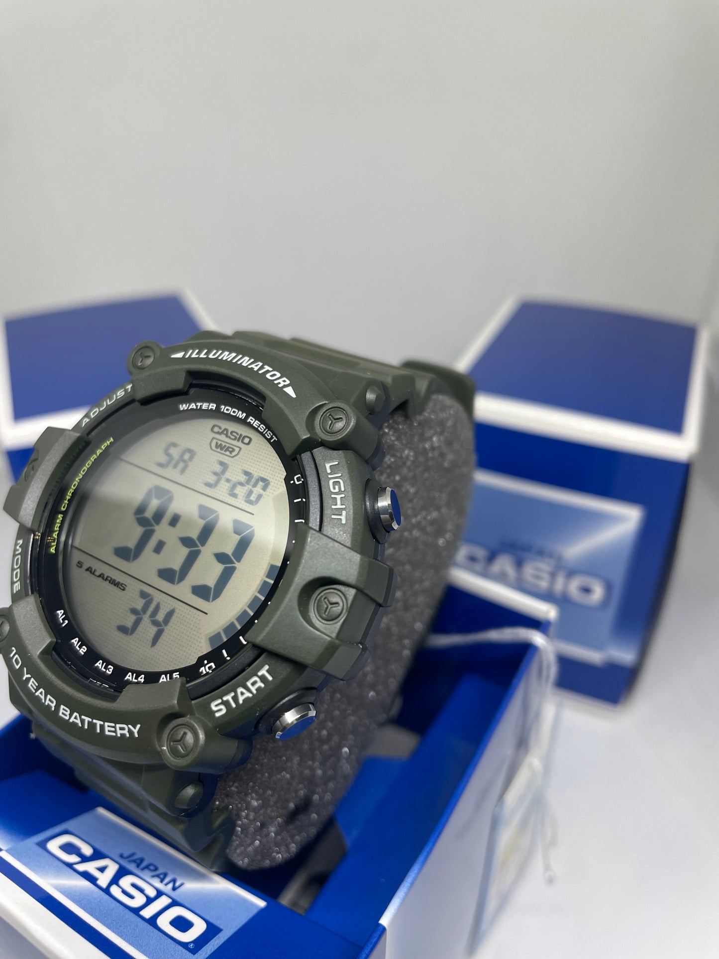 RELOJ CASIO AE1500 VERDE