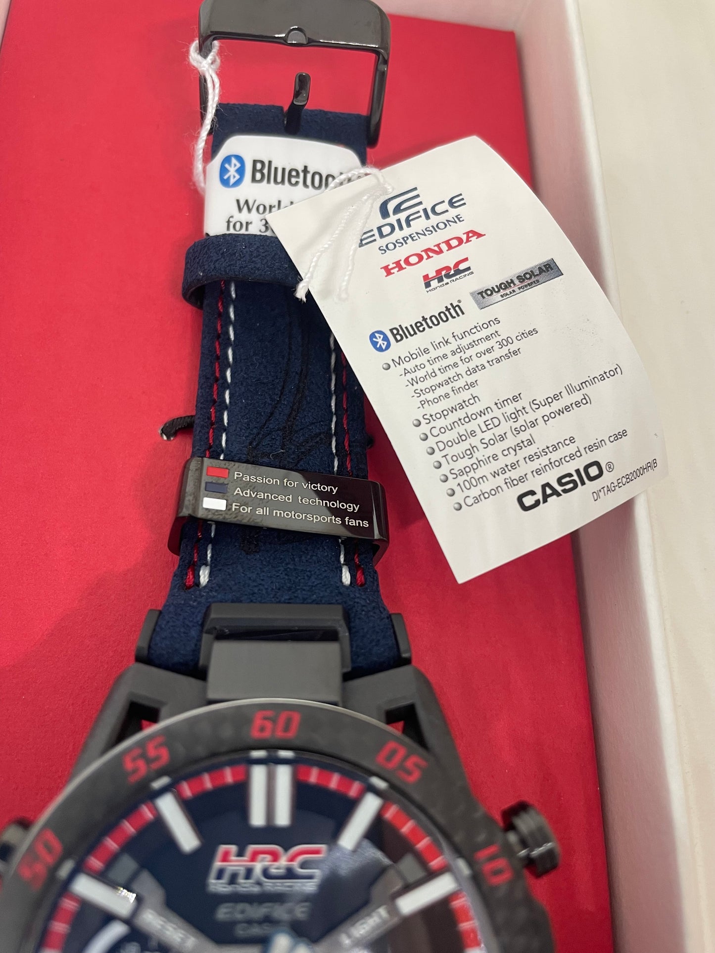 Modelo de colaboración de Honda Racing
EDIFICE SOSPENSIONE
ECB-2000HR-1A
