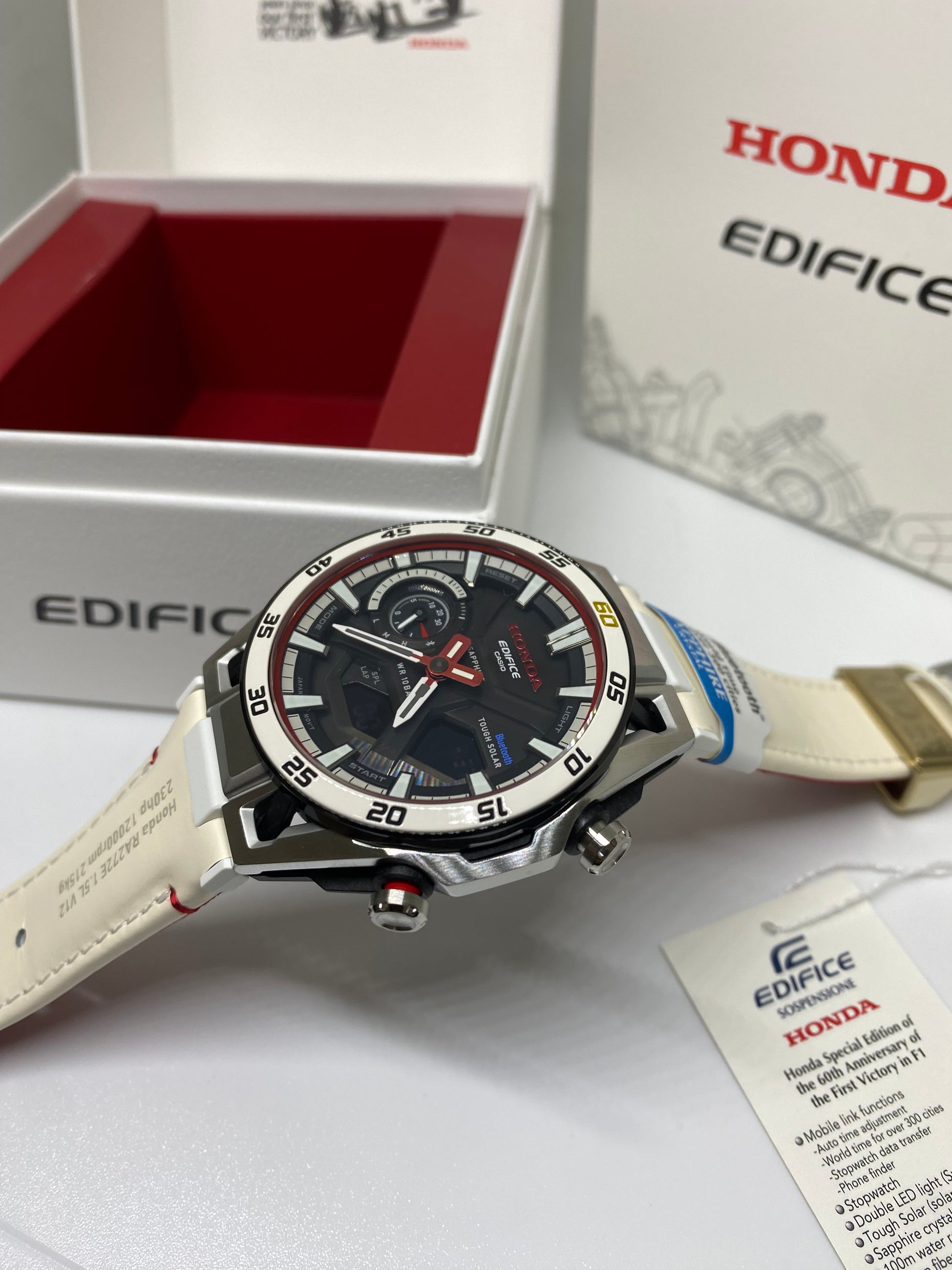 RELOJ CASIO EDIFICE SOSPENSIONE
ECB-2300HR-1A XHONDA - Casiolandia