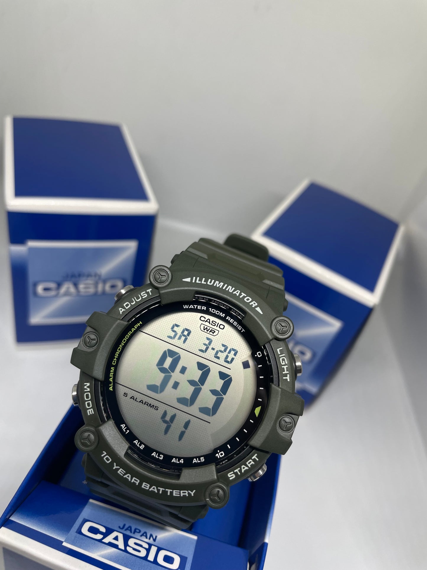 RELOJ CASIO AE1500 VERDE