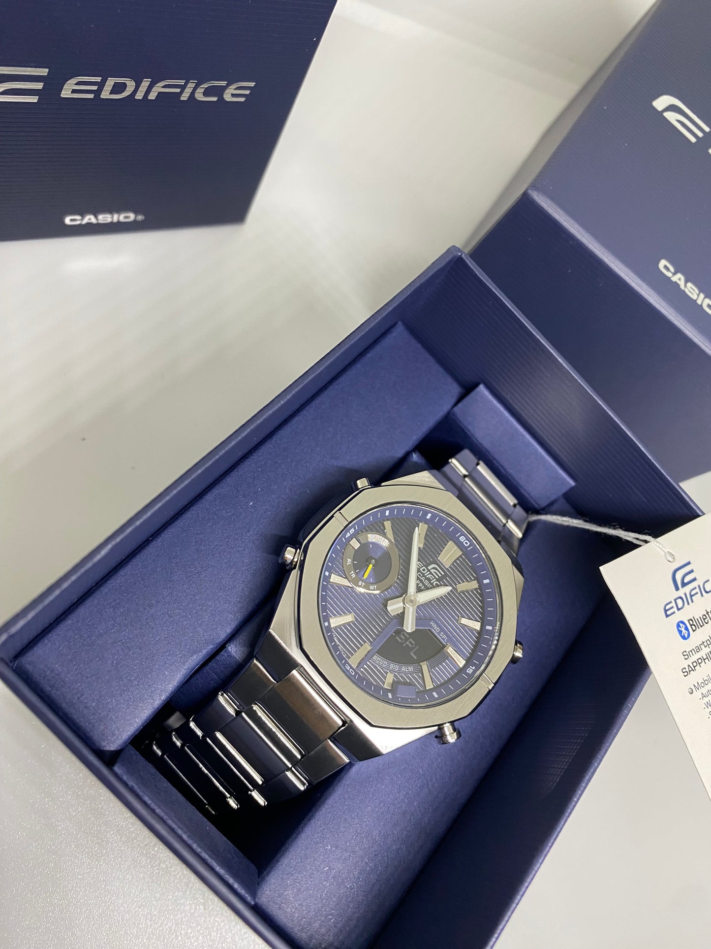 RELOJ CASIO EDIFICE ECB-S10D - Casiolandia