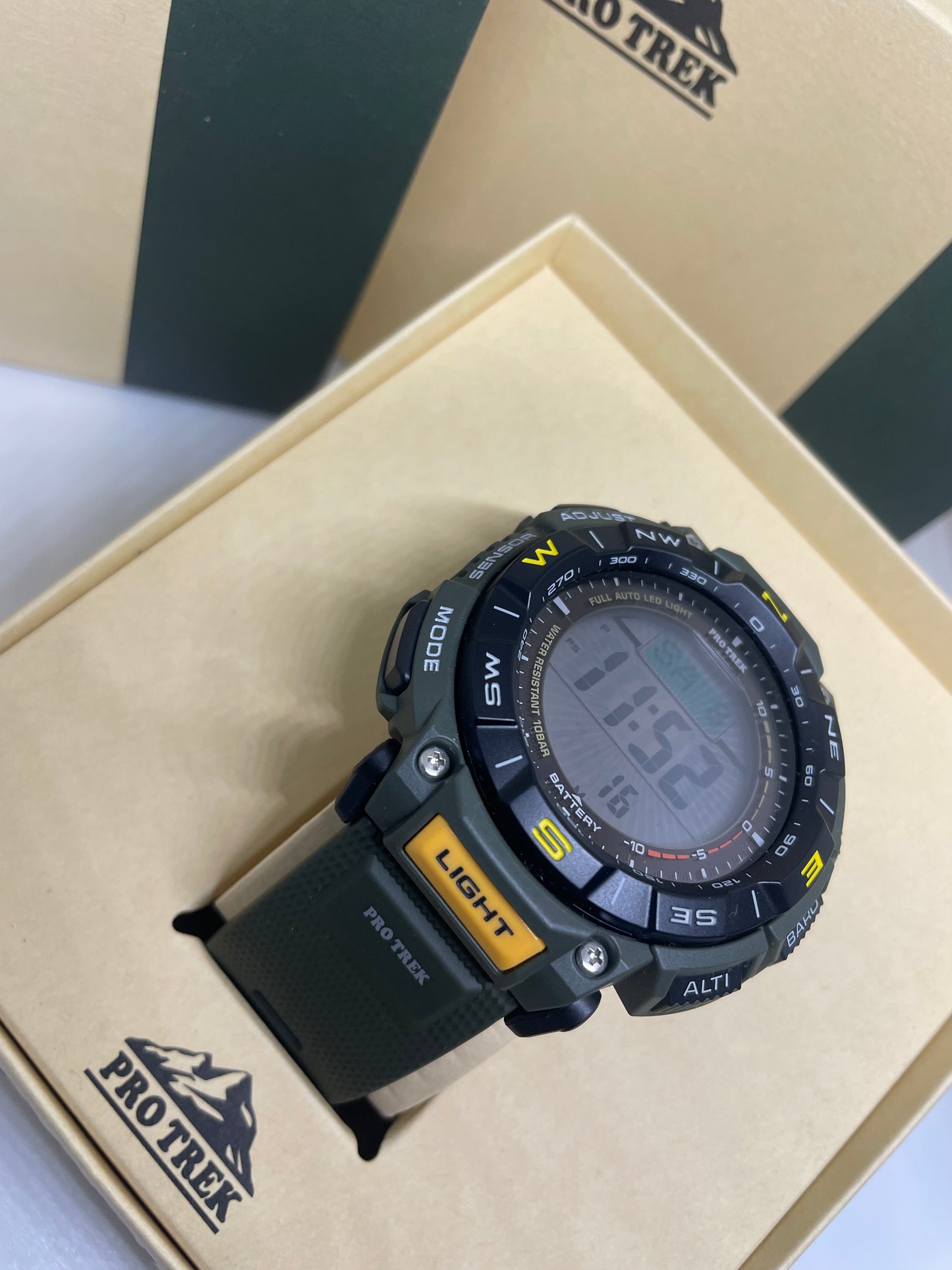 RELOJ CASIO PRO TREK PRG-340