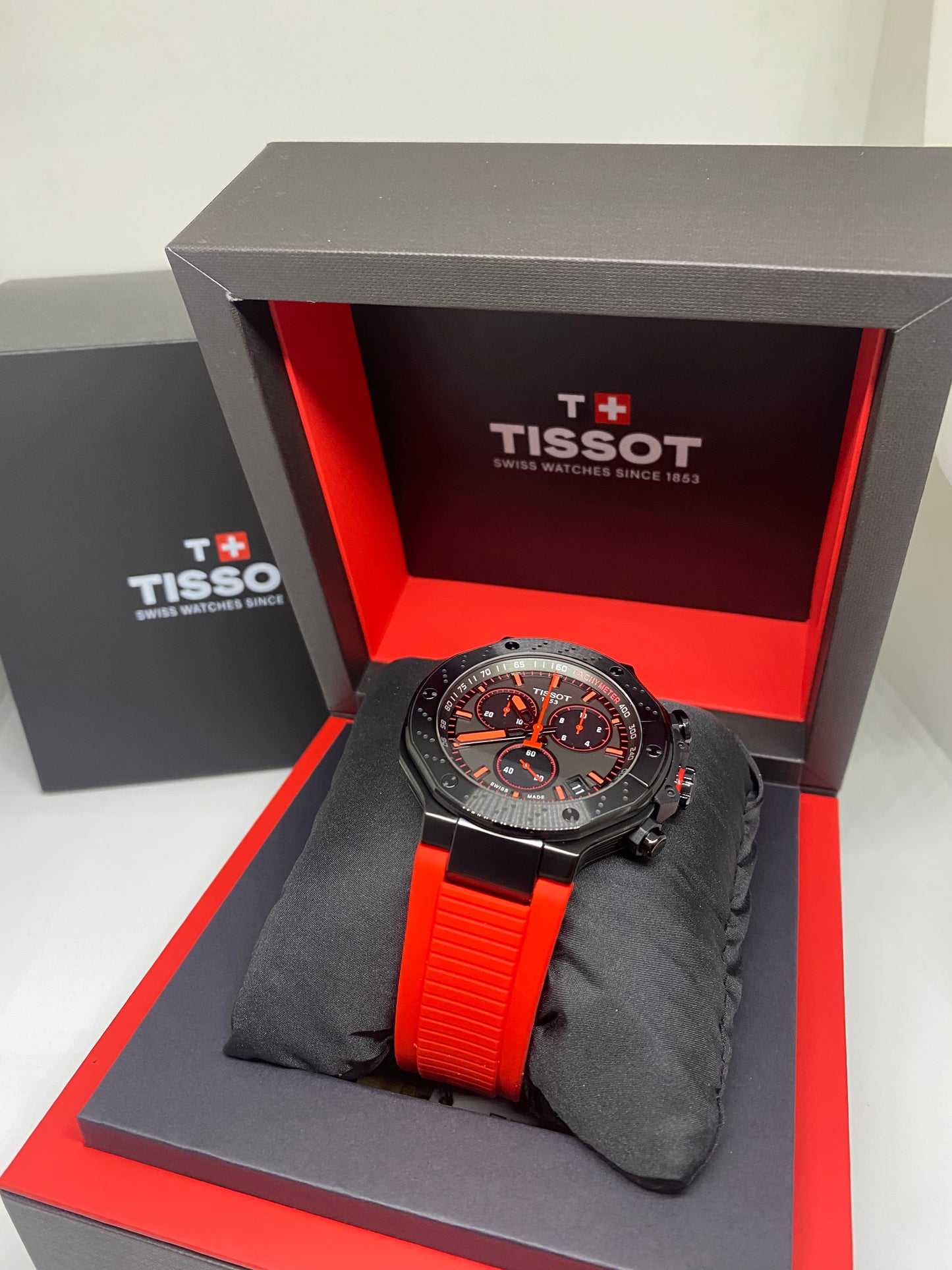 RELOJ TISSOT T141.417.37.061.00 rojo - Casiolandia