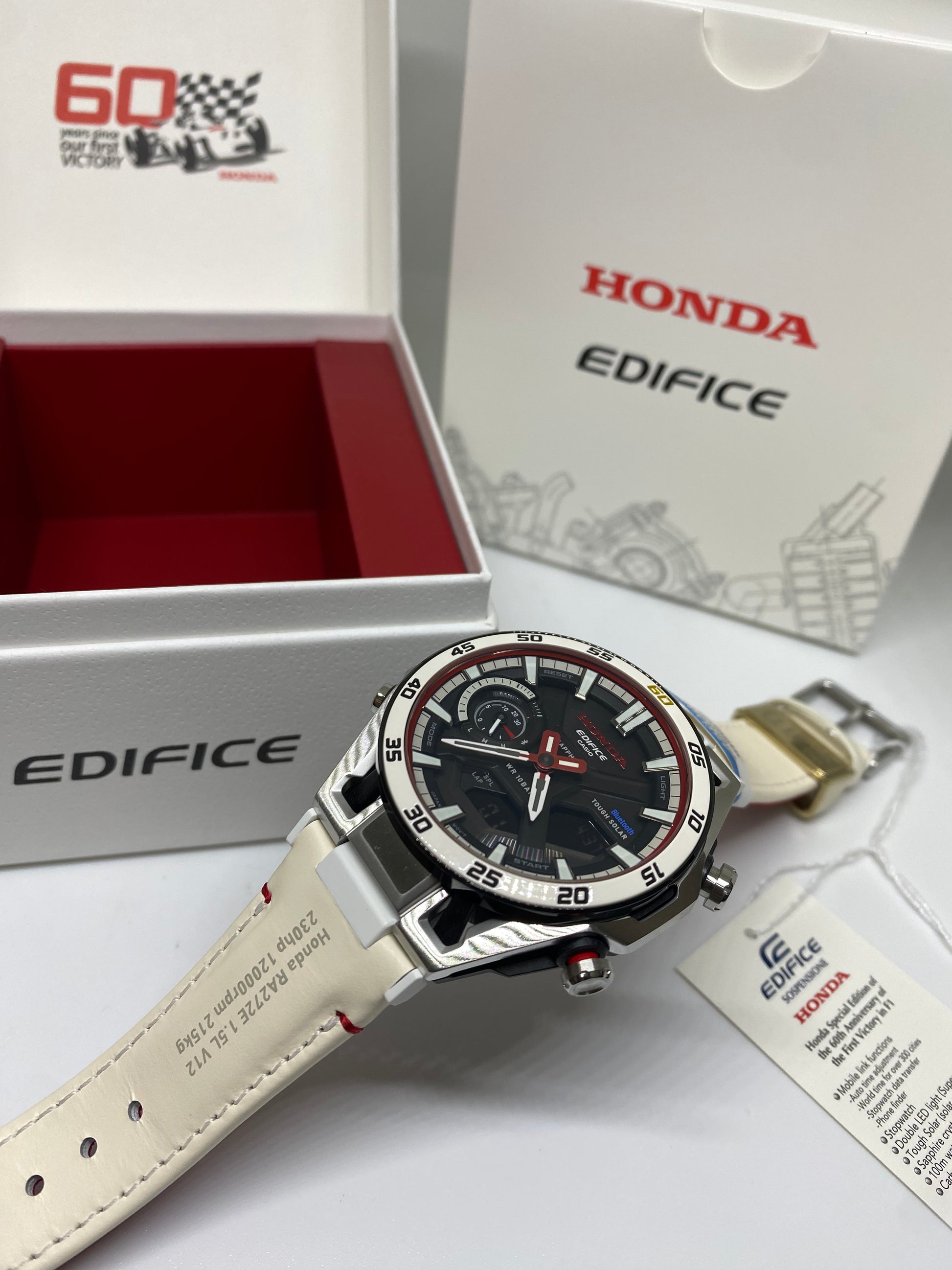 RELOJ CASIO EDIFICE SOSPENSIONE
ECB-2300HR-1A XHONDA - Casiolandia