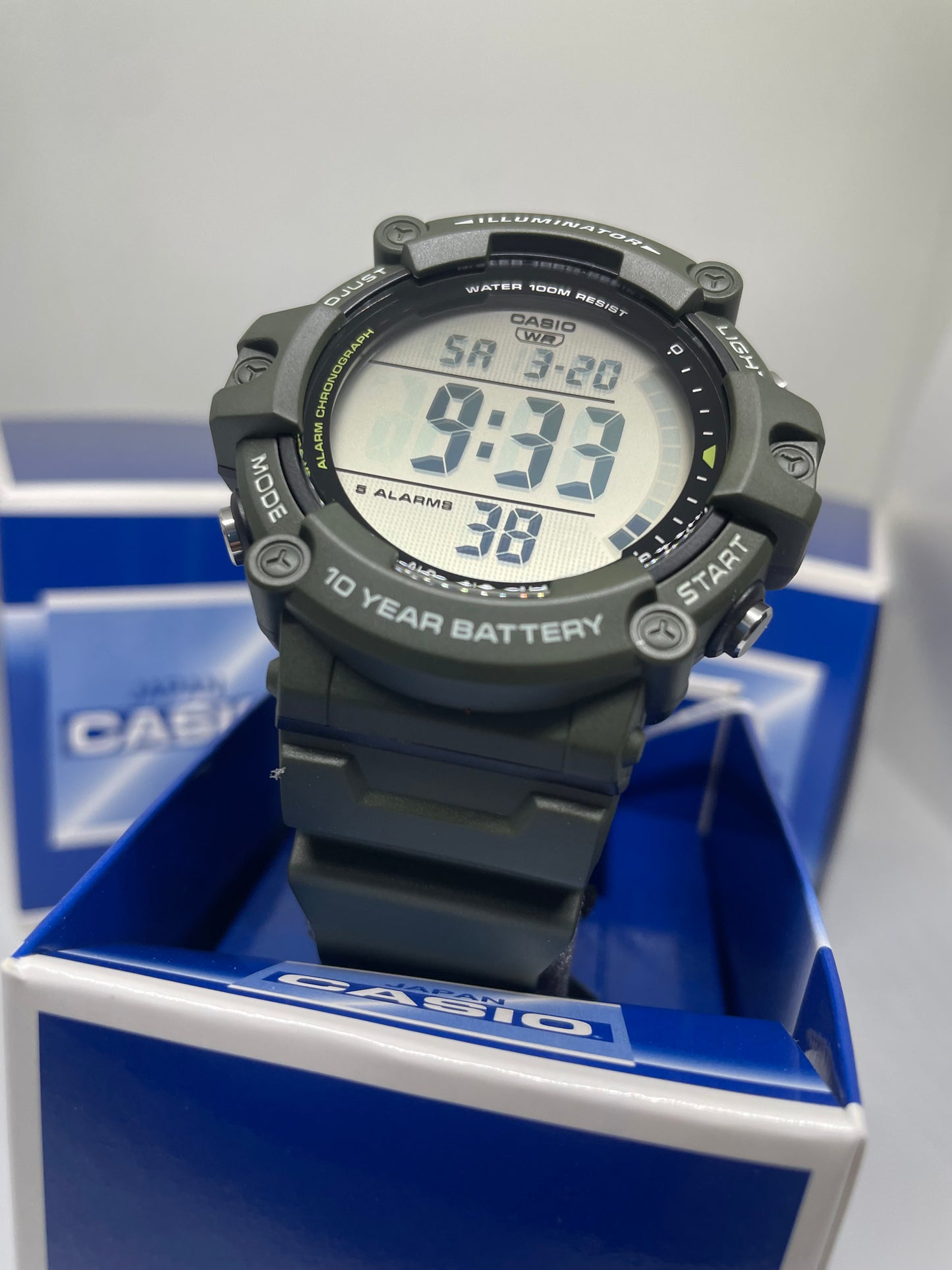 RELOJ CASIO AE1500 VERDE