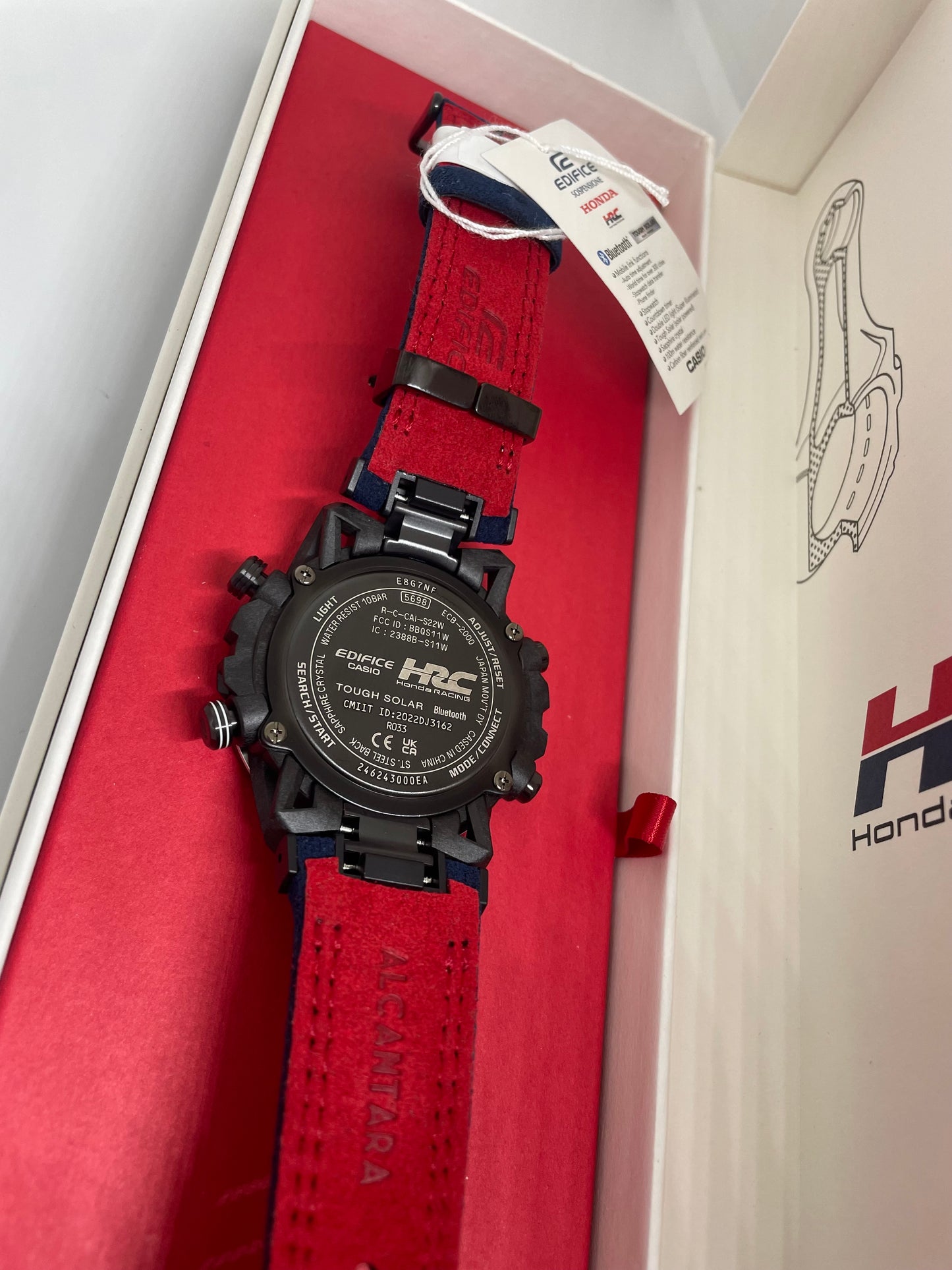 Modelo de colaboración de Honda Racing
EDIFICE SOSPENSIONE
ECB-2000HR-1A