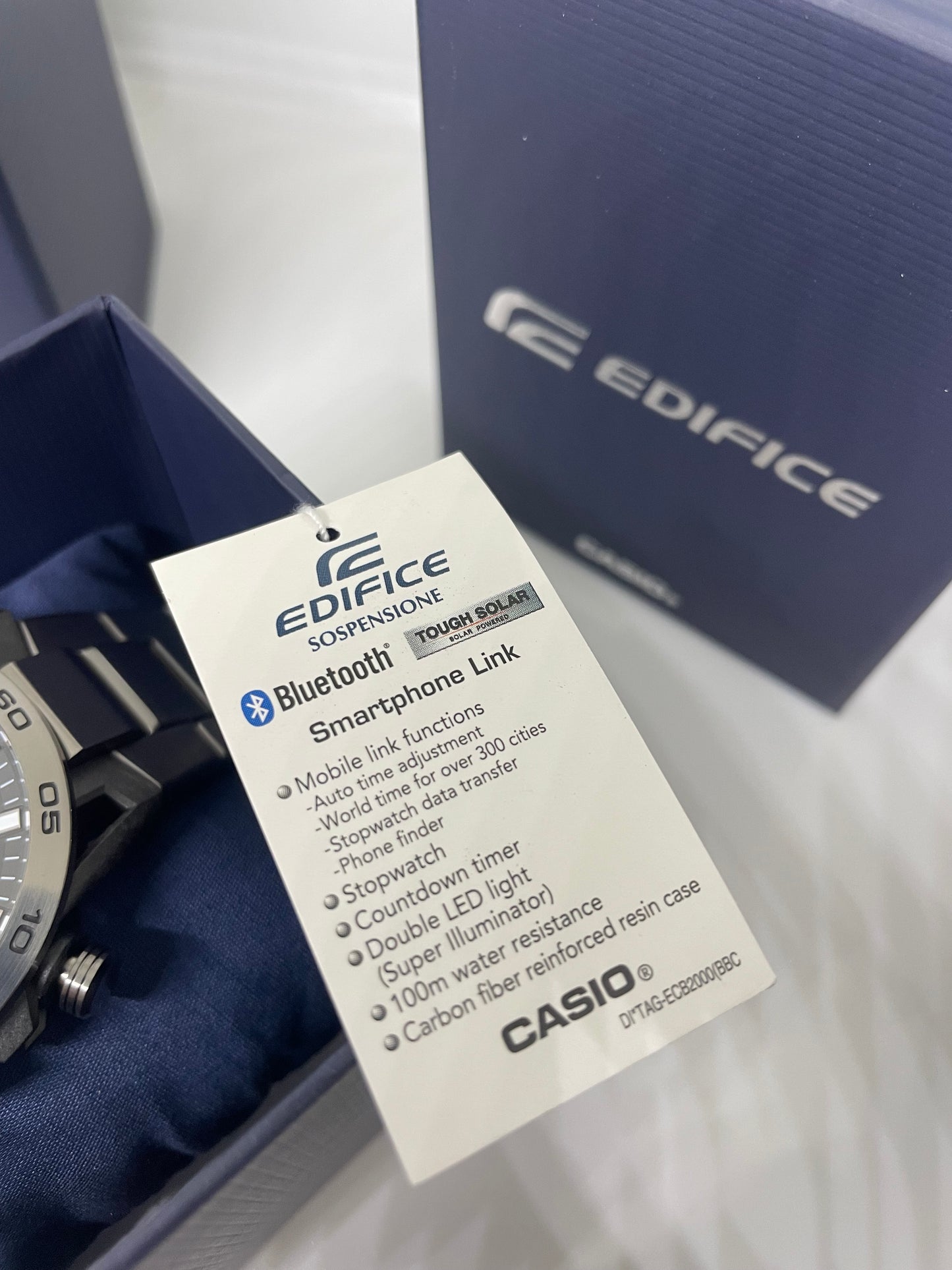 RELOJ EDIFICE ECB 2000DC